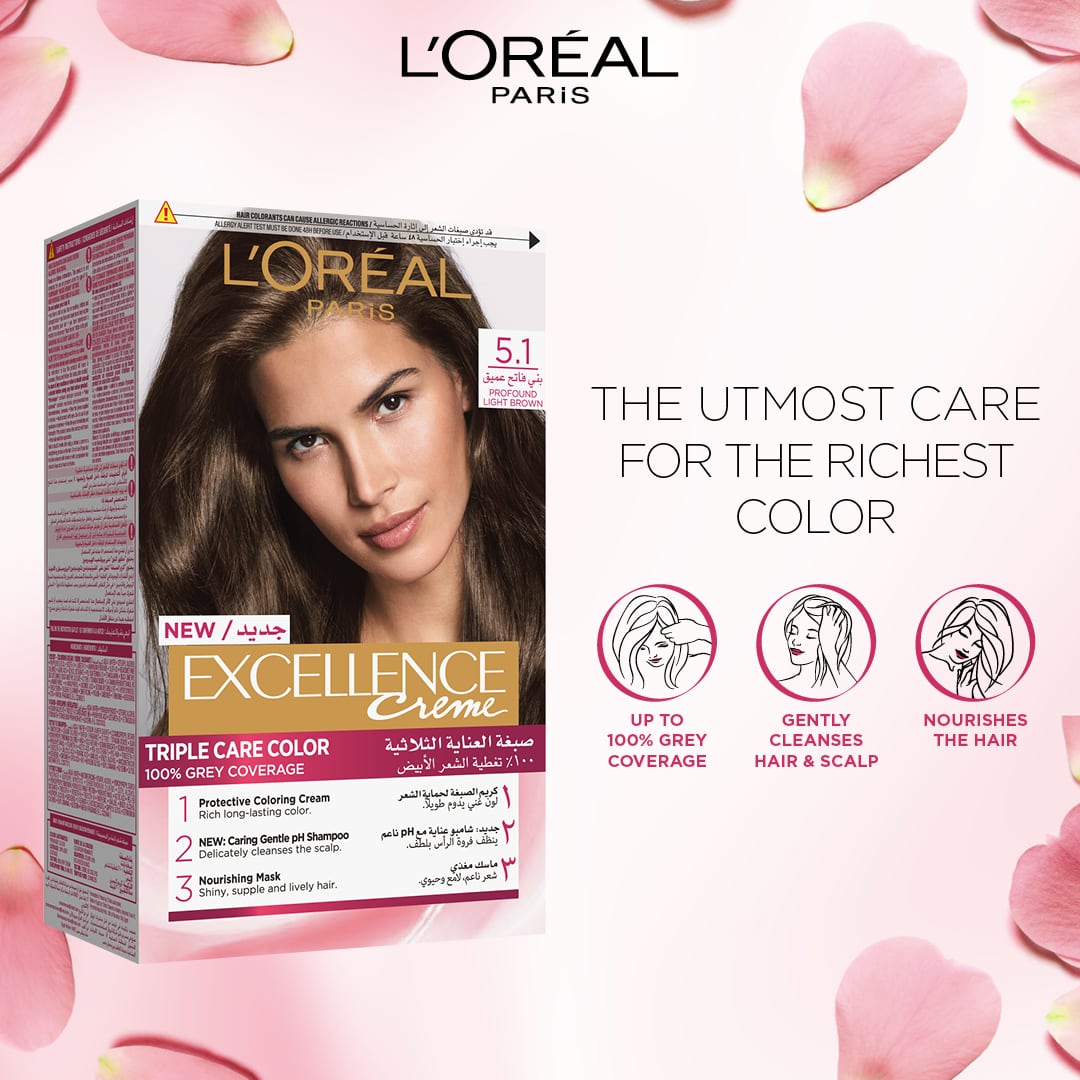 Excellence Creme Permanent Hair Colour 55ml
