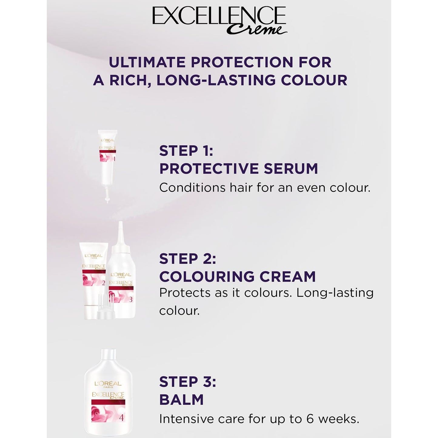 Excellence Creme Permanent Hair Colour 55ml