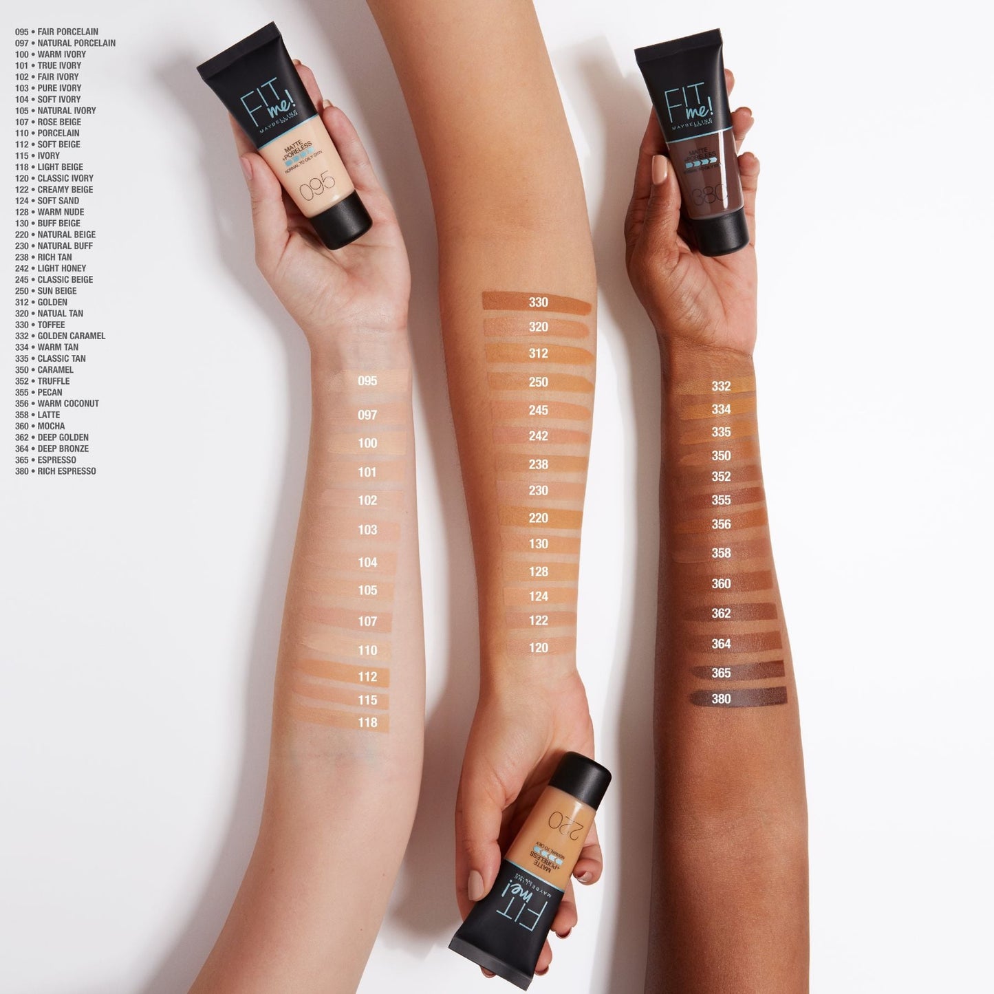 Fit Me Matte + Poreless Foundation Matte Finish 30ml 112 Soft Beige|160ml