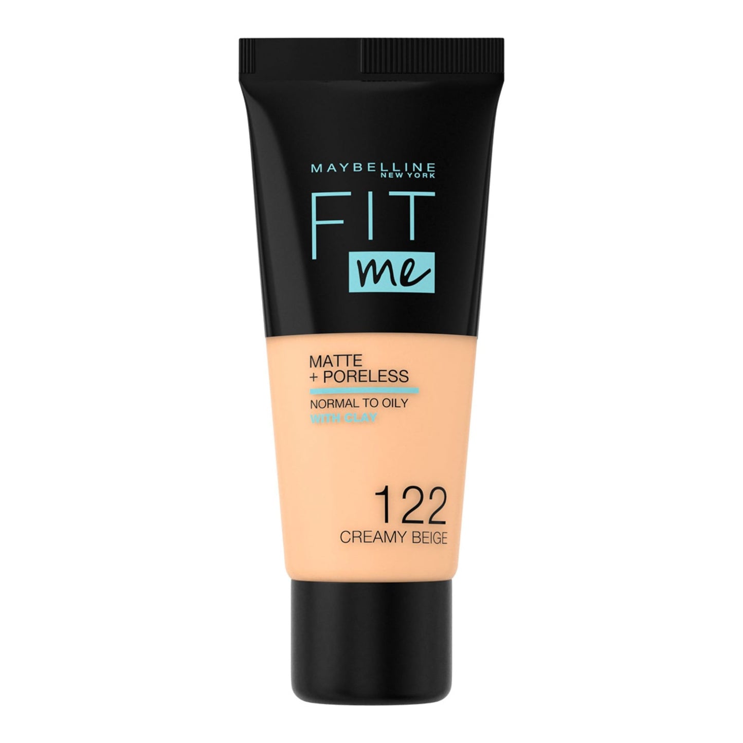 Fit Me Matte + Poreless Foundation Matte Finish 30ml 122 Creamy Beige|30ml