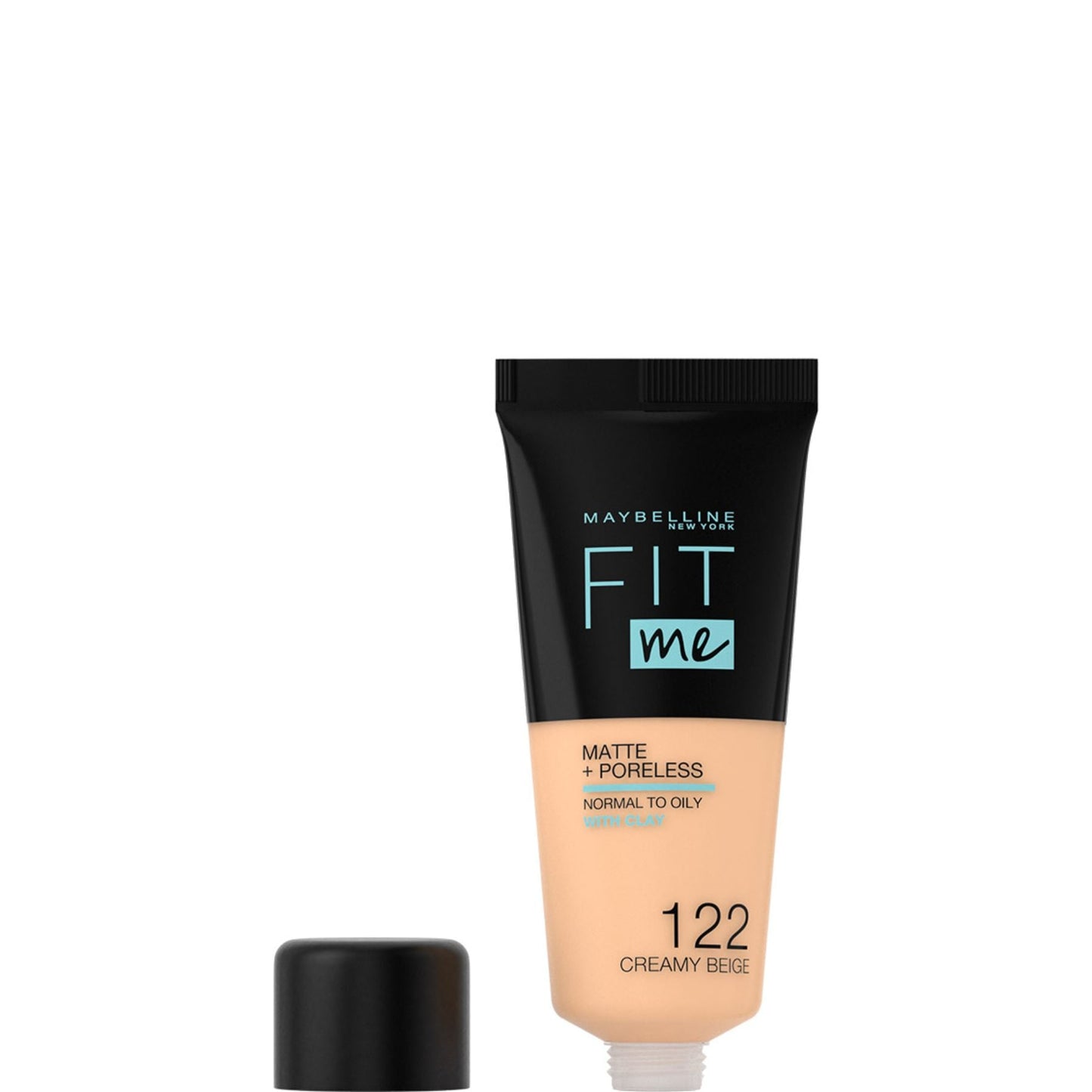 Fit Me Matte + Poreless Foundation Matte Finish 30ml 122 Creamy Beige|30ml