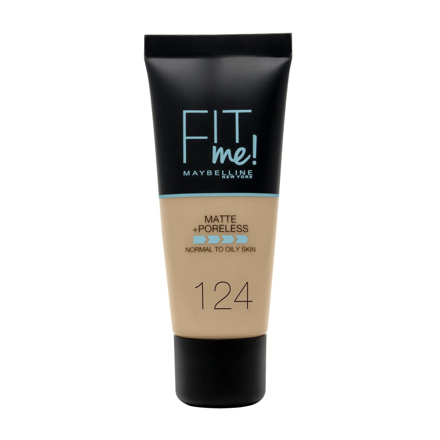 Fit Me Matte + Poreless Foundation Matte Finish 30ml 124 Soft Sand|30ml