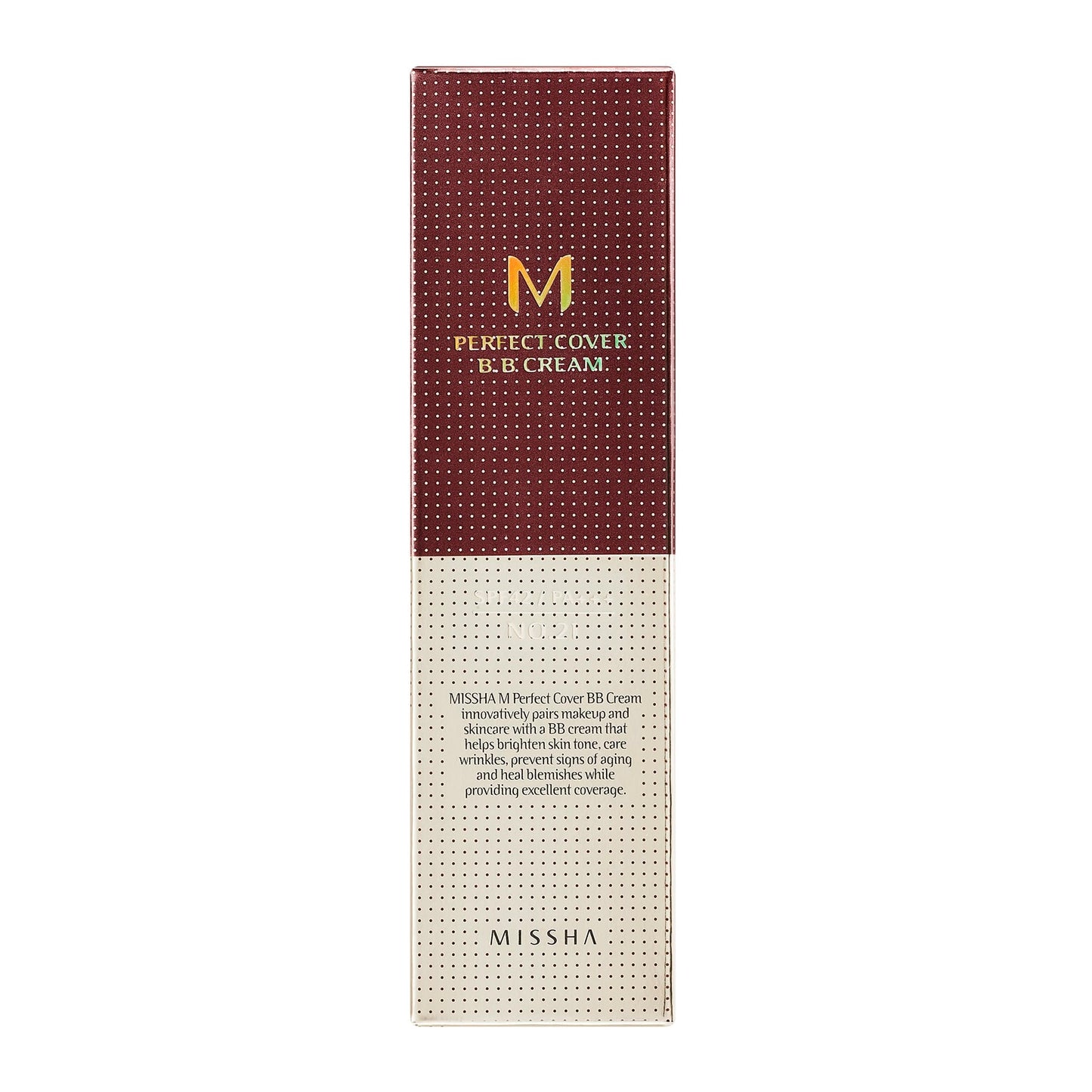 M Perfect Cover BB Cream SPF42 PA+++ 21 Light Beige|50ml
