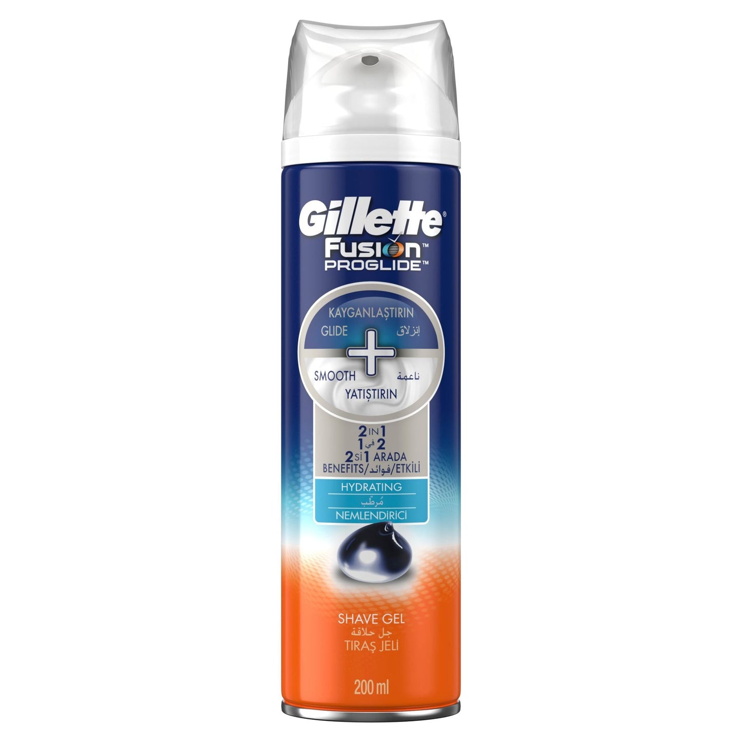 Fusion ProGlide Shaving Gel Hydrating 200ml