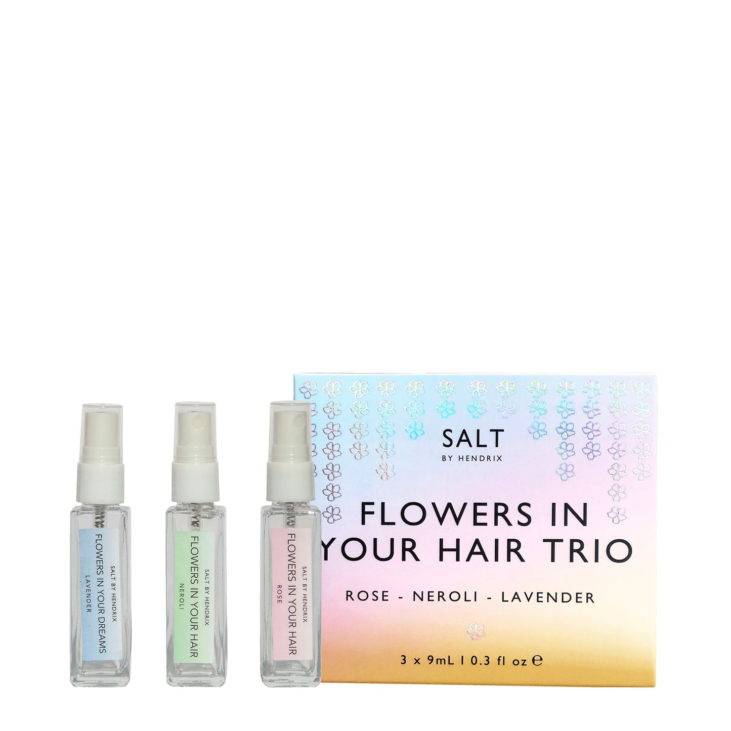 Flowers In Your Hair Trio Gift Set