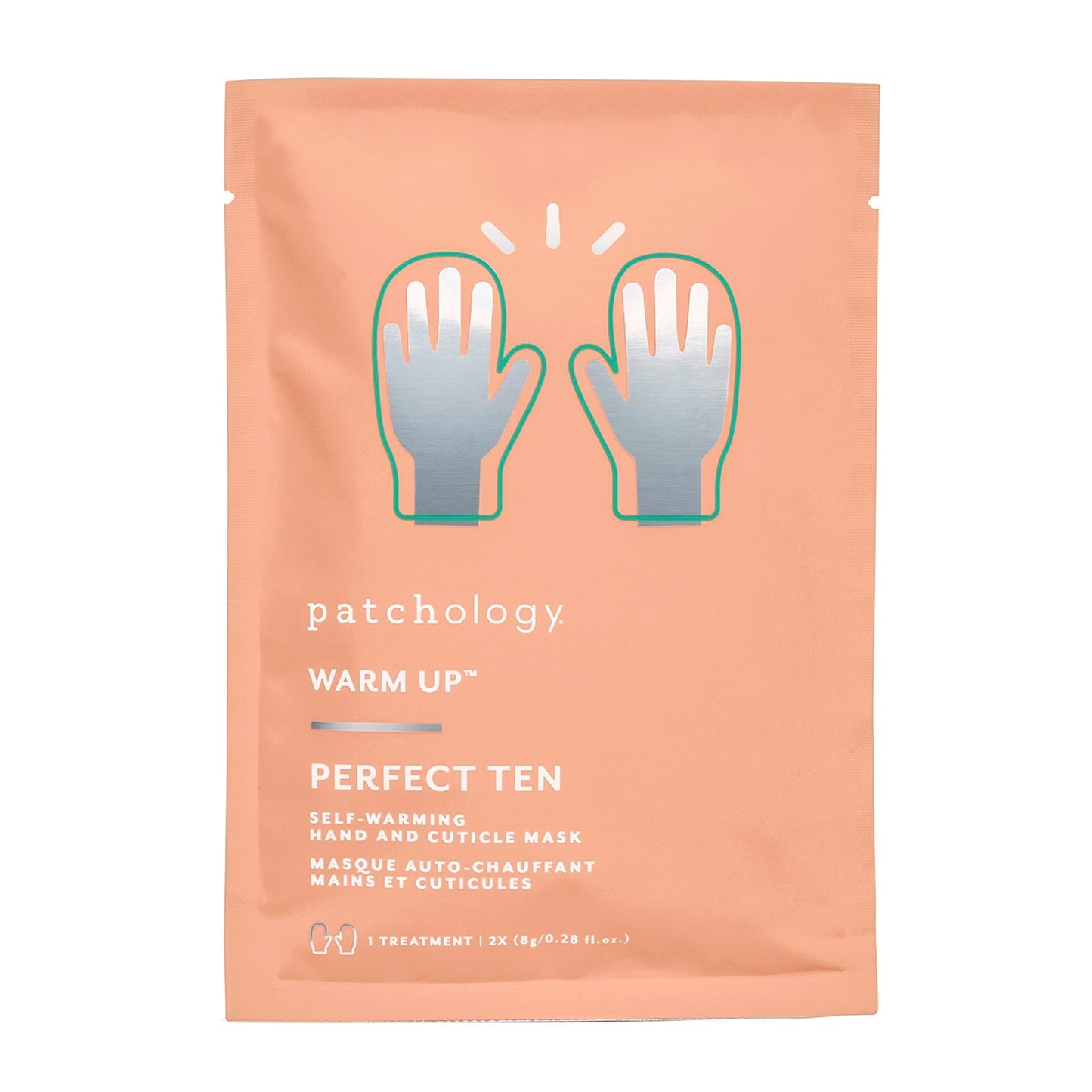 Warm Up Perfect Ten Self-Warming Hand & Cuticle Mask 1 pair