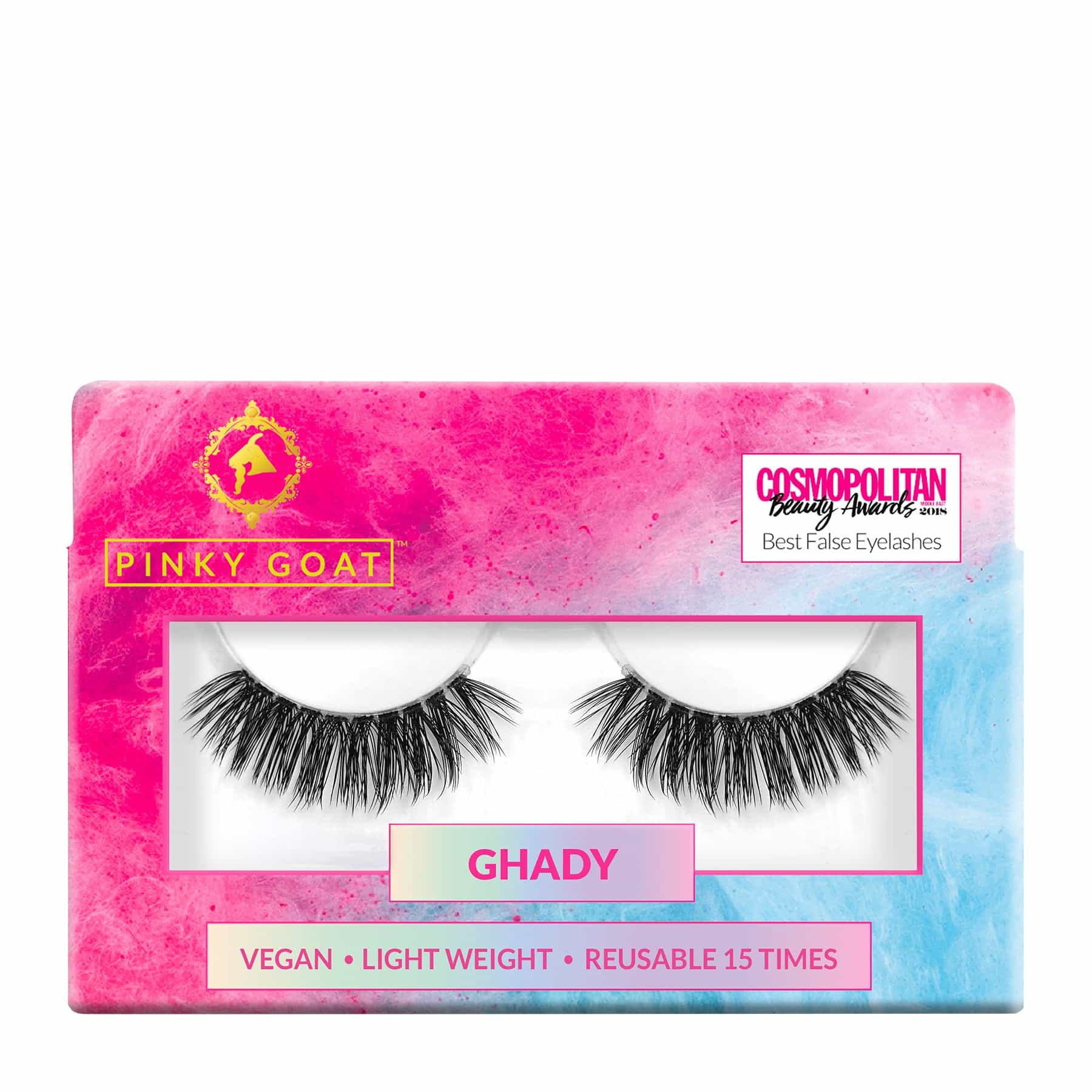 Ghady False Eyelashes Vegan 1 pair 12g