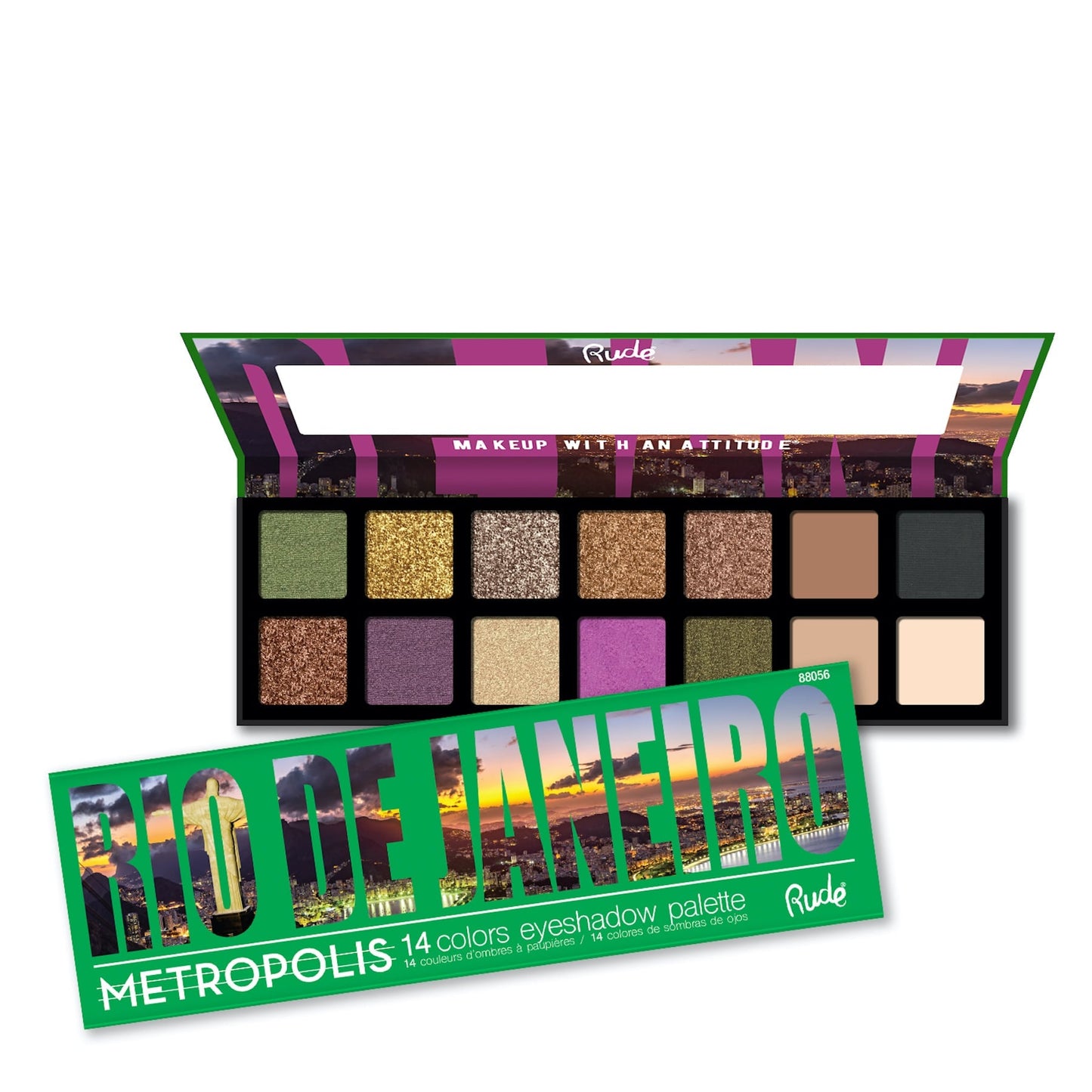 Metropolis Eyeshadow Palette - 14 shades Tokyo|15g