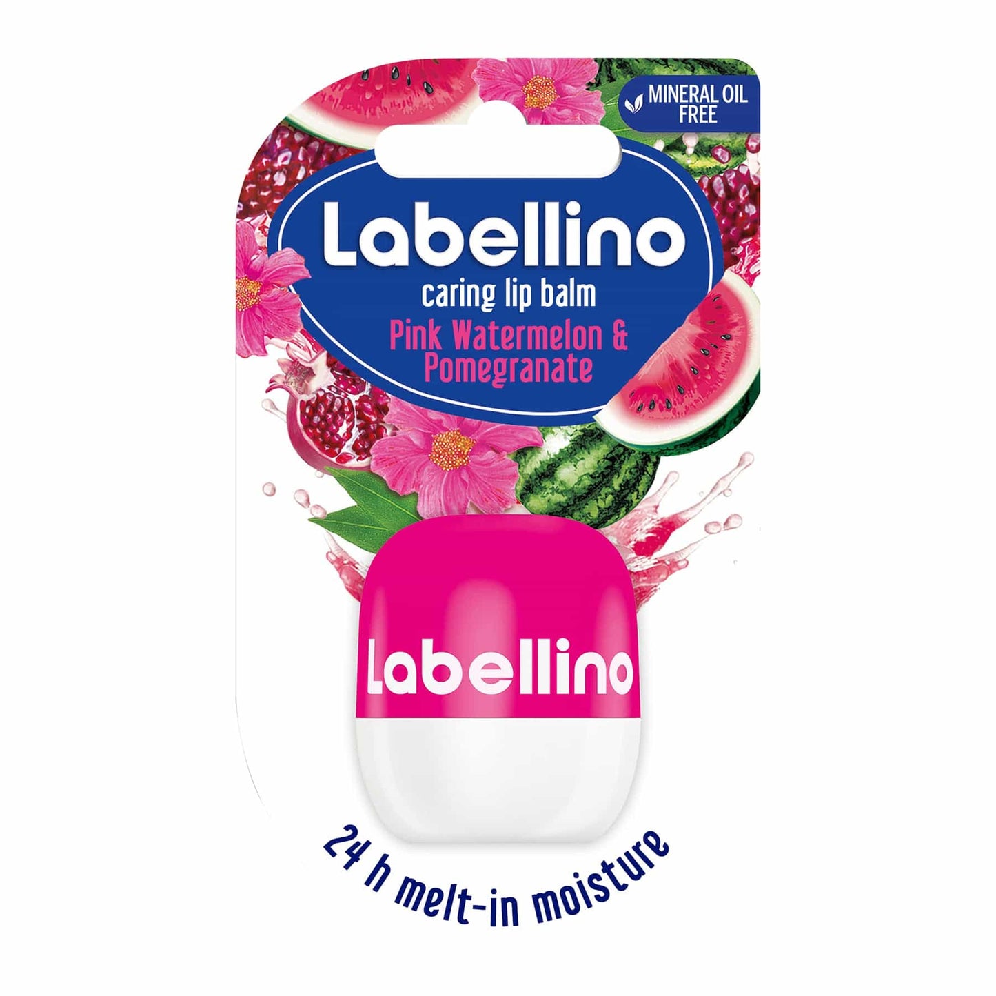 Lip Care Moisturizing Lip Balm Pink Watermelon & Pomegranate 7g 7g