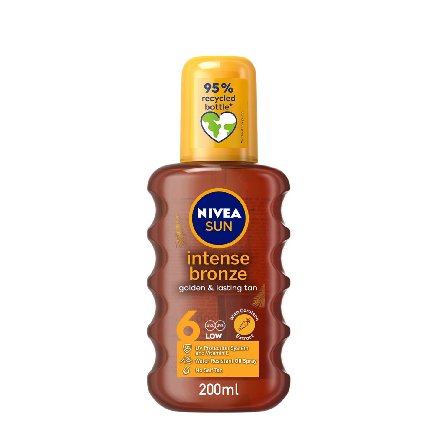 Nivea Intense Bronze Sun Tanning Oil SPF6 200ml