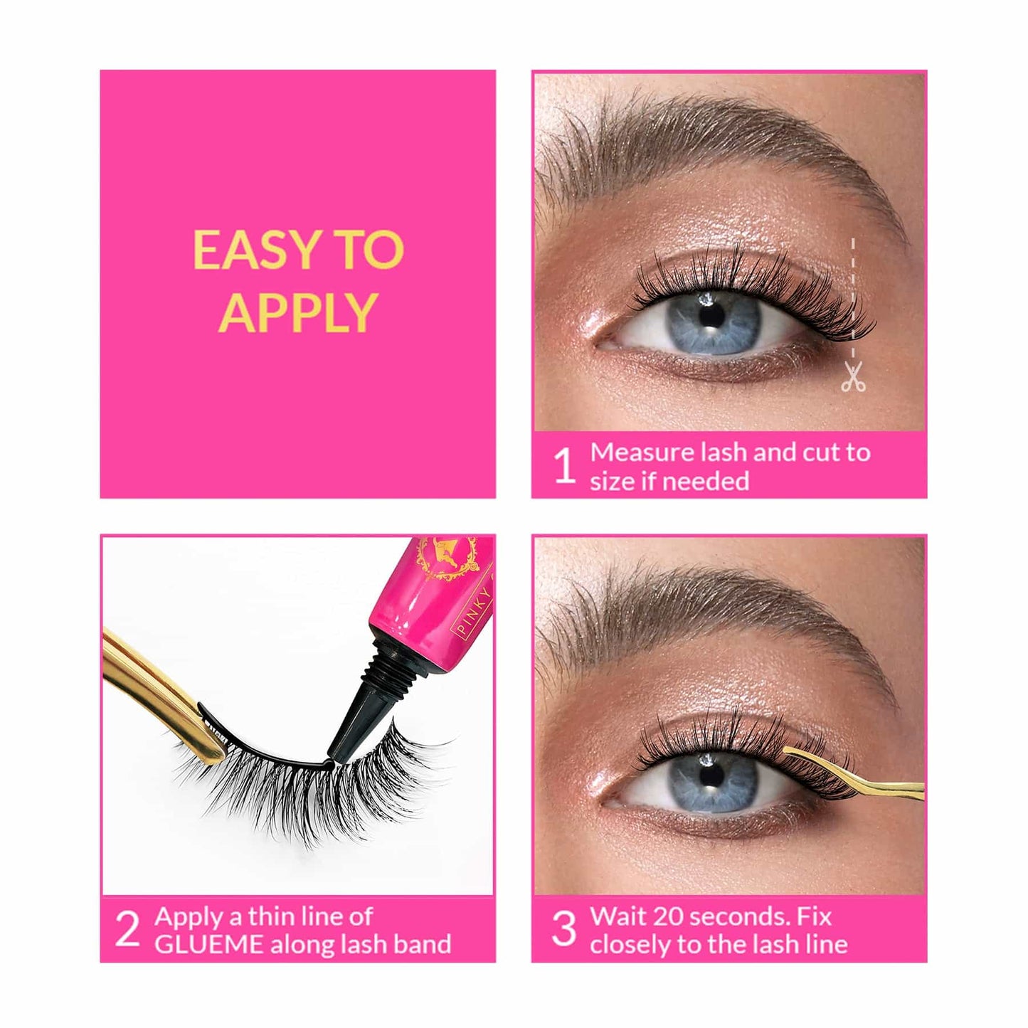 Leya Lengthening Vegan False Eyelashes 1 pair