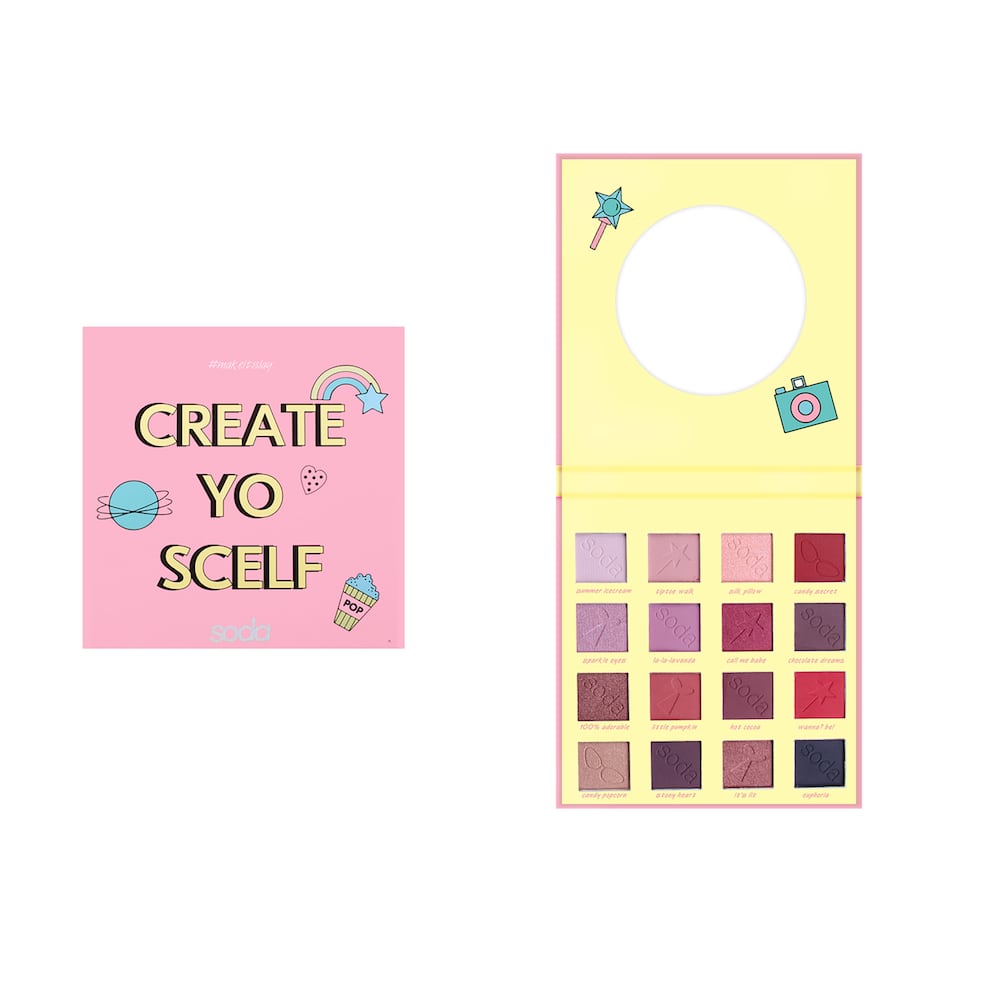 Create Yo'Scelf #makeitslay Eyeshadow Palette 002|199g