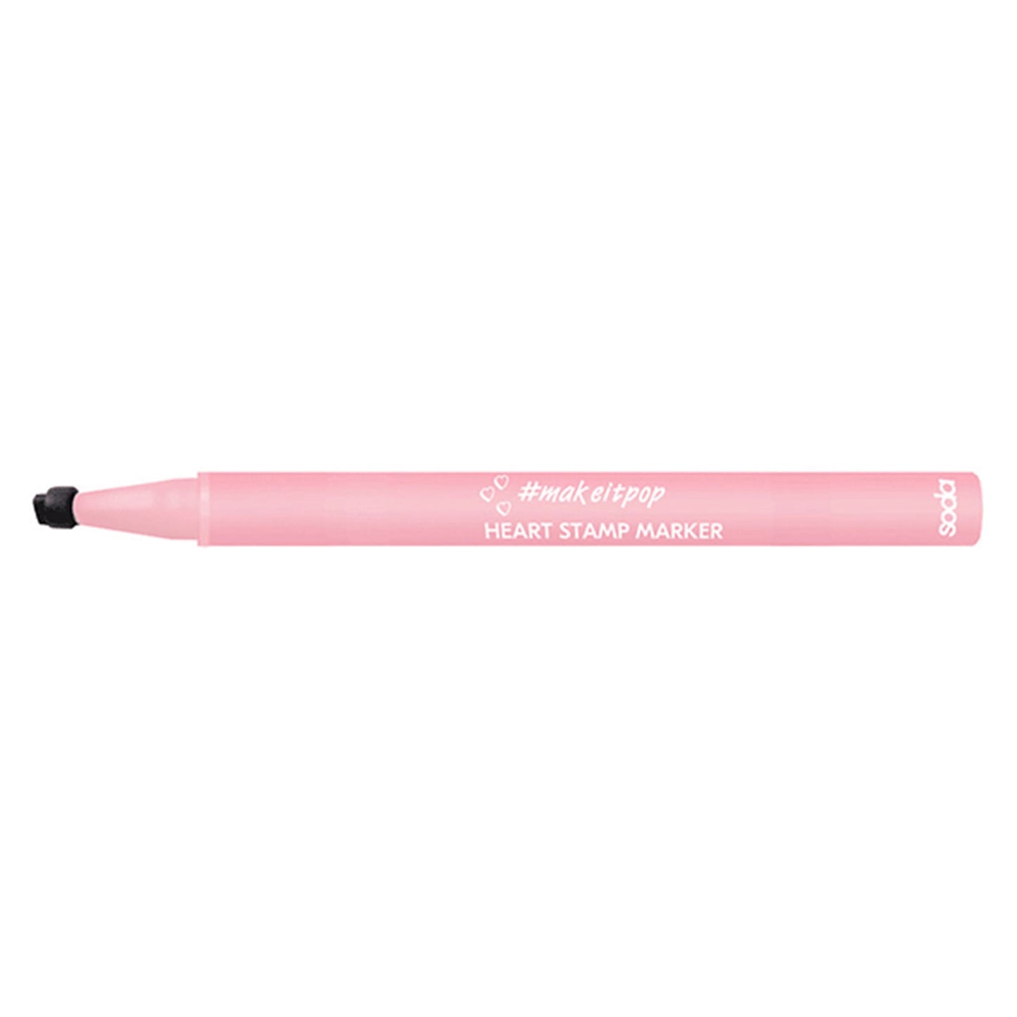 Heart Stamp Marker 001 Black Cult 0.55ml Black Cult|0.55ml