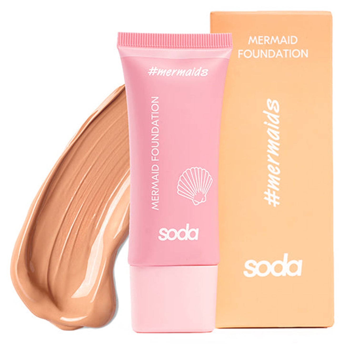 Mermaid Foundation 30ml Peach Tea|30ml