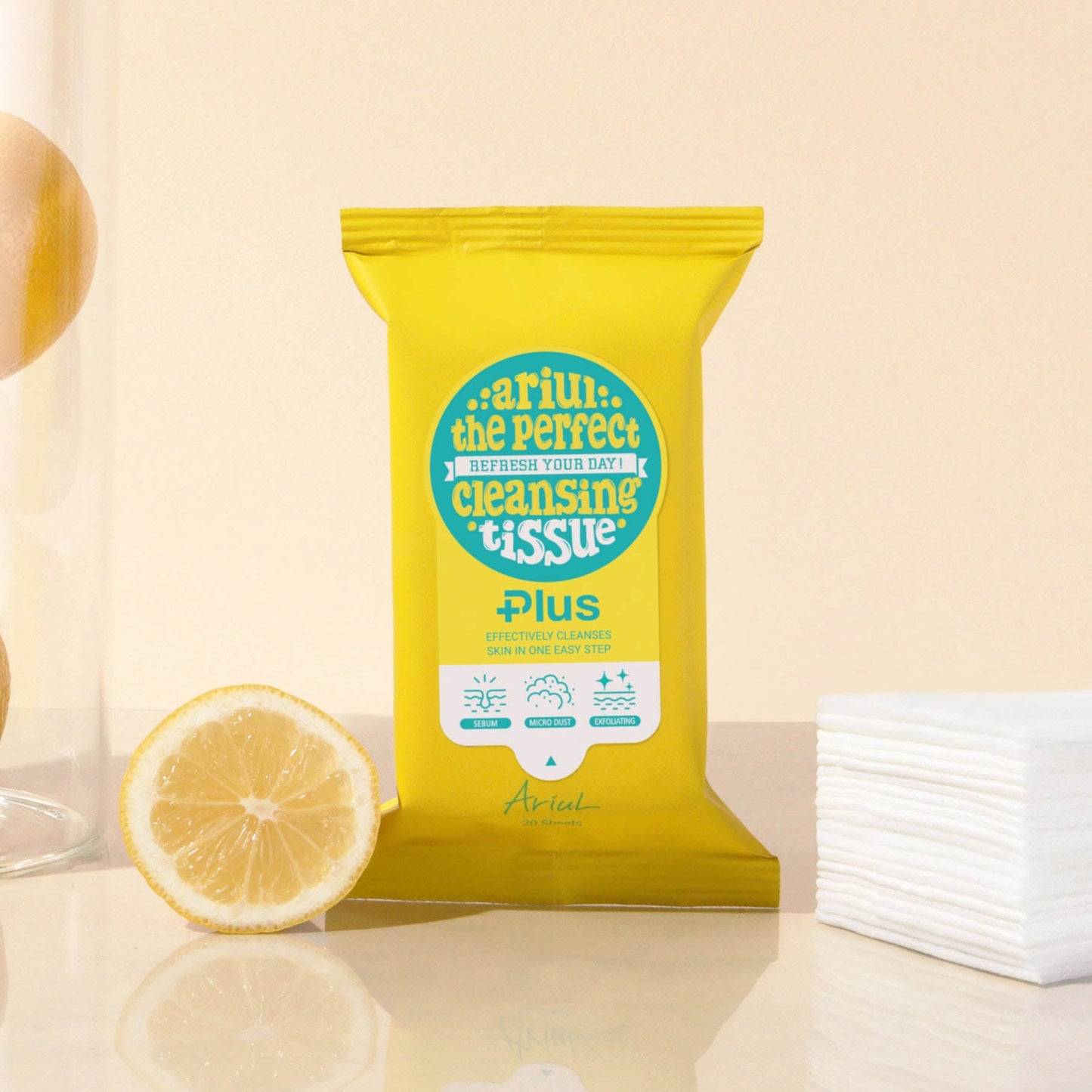 Ariul Stress Relieving Purefull Cleansing Tissue Plus 20 Sheets