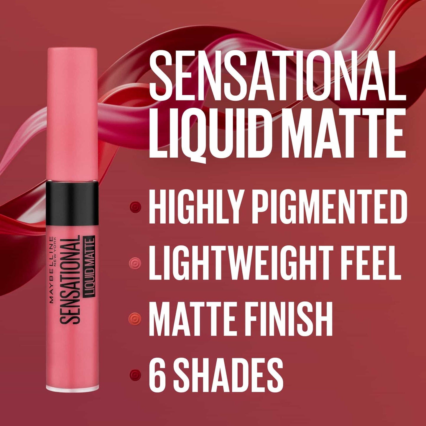 Sensational Liquid Matte Lipstick 7ml NU04 Bare Temptations|7ml