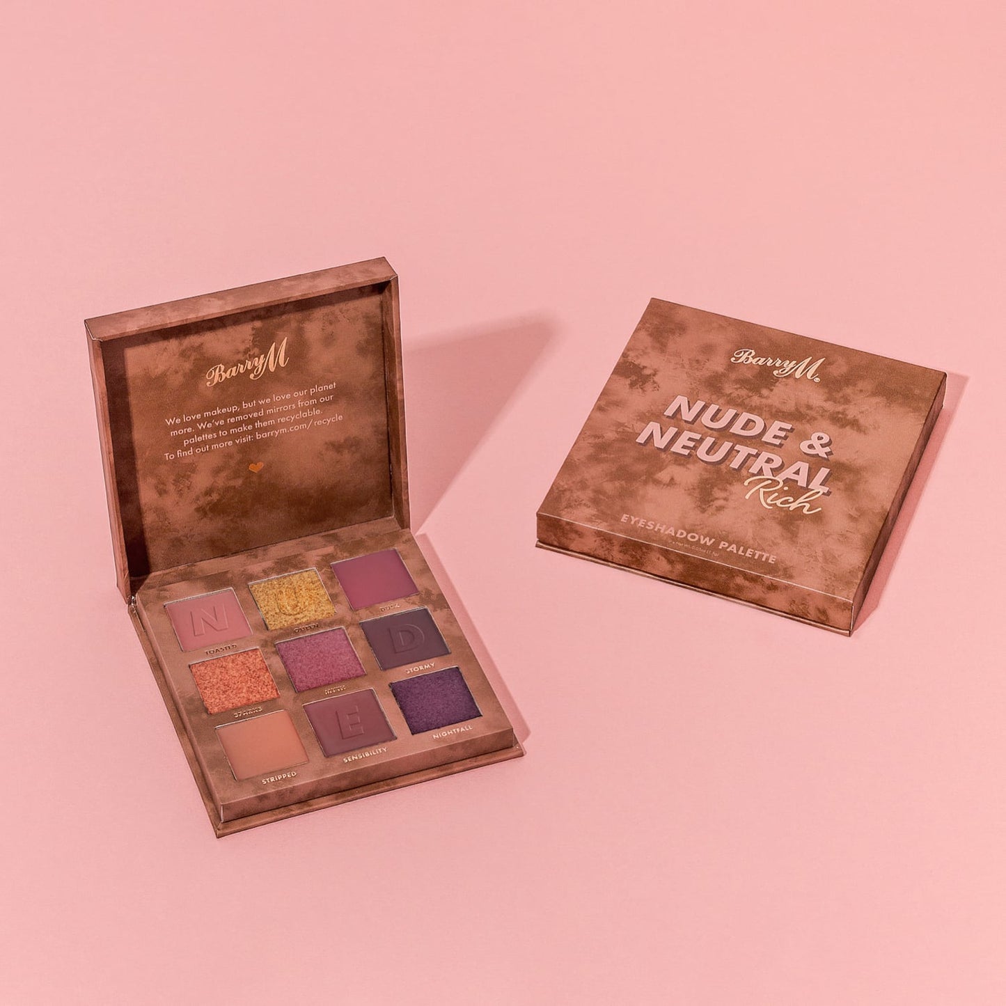 Nude & Neutral Eyeshadow Palette Rich|13.5g