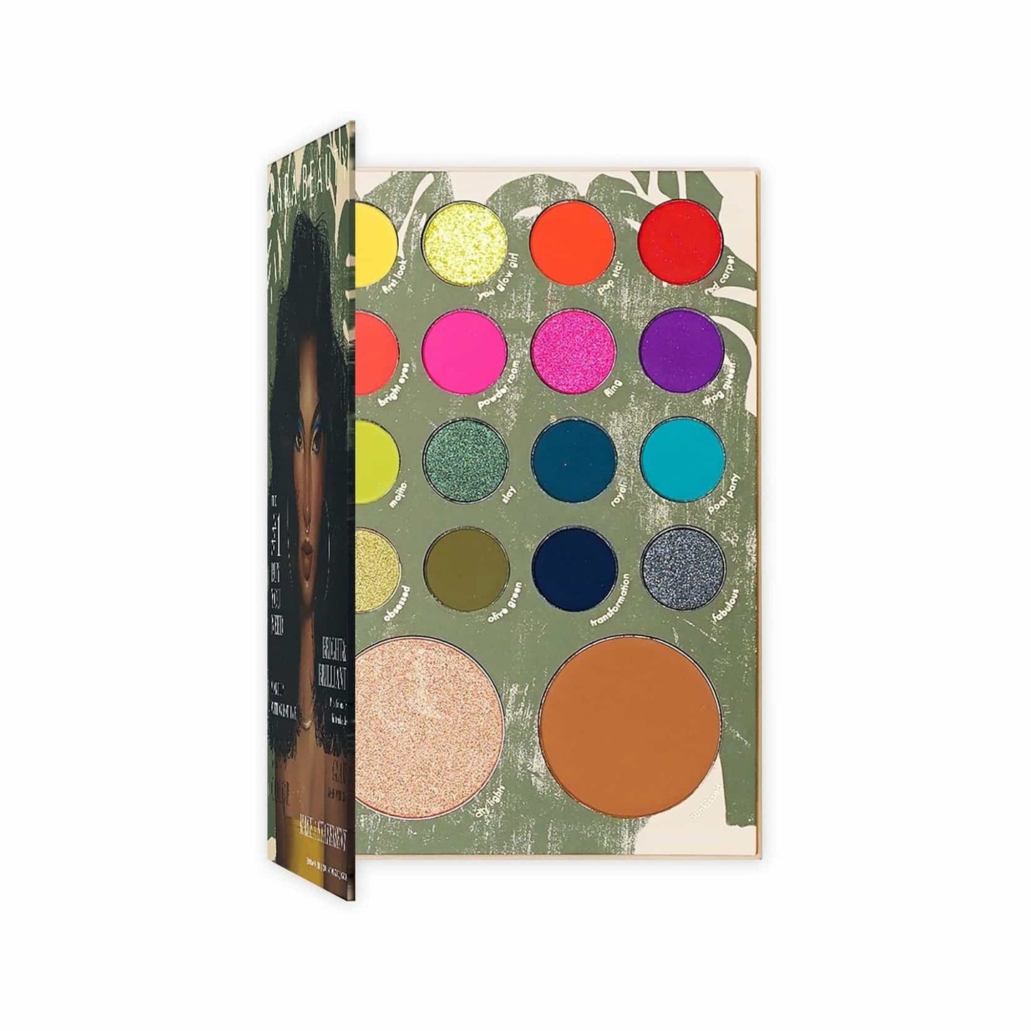 Magazine Make A Statement Es102 Eyeshadow Palette - 18 shades Magazine Make A Statement|0.98oz