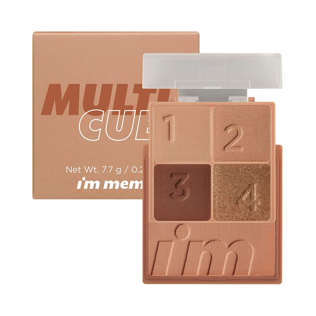 Multi Cube Eyeshadow and Blush Palette 8.5g 03 Baked Ginger|8.5g