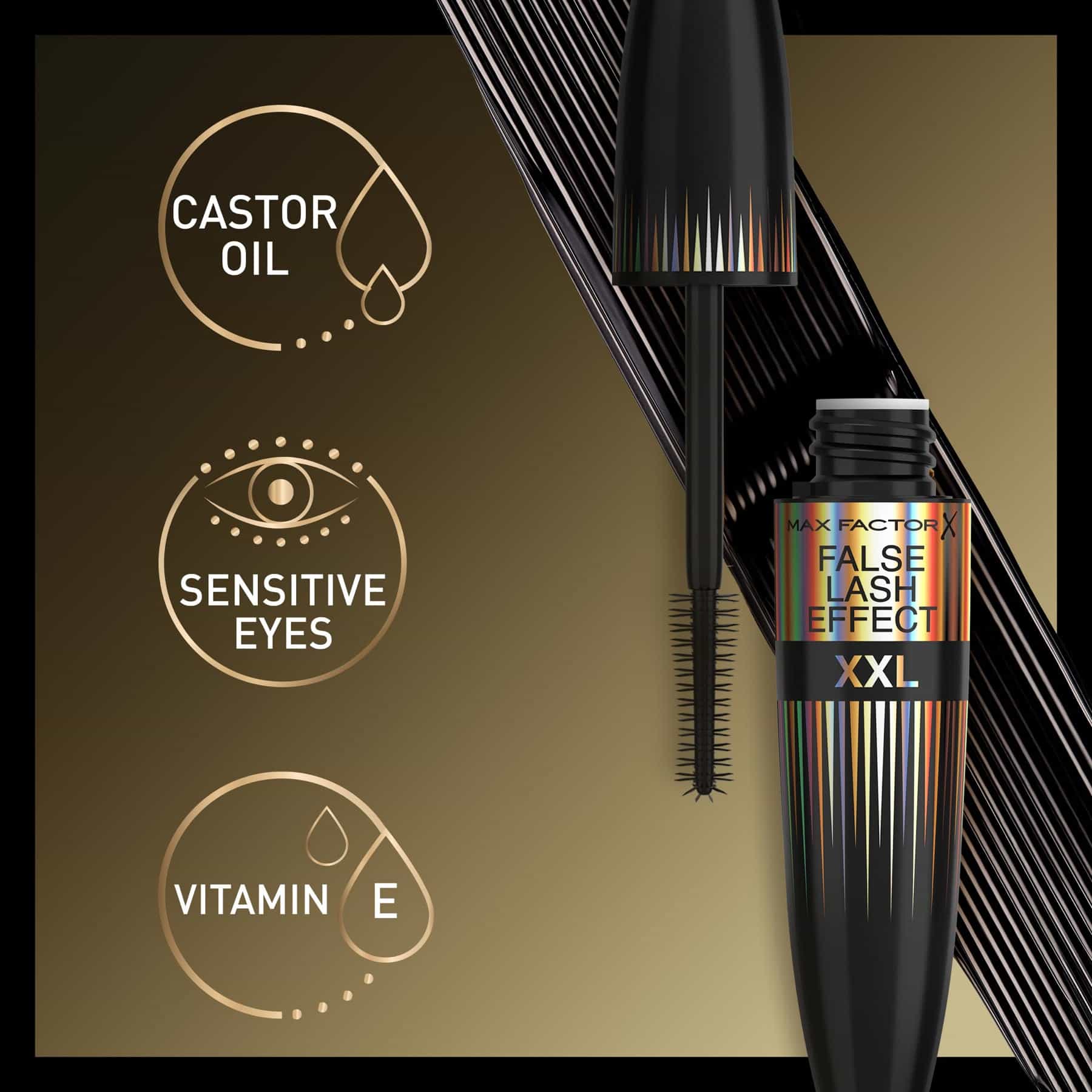 False Lash Effect XXL Mascara Black 001 13.1ml Black|13.1ml