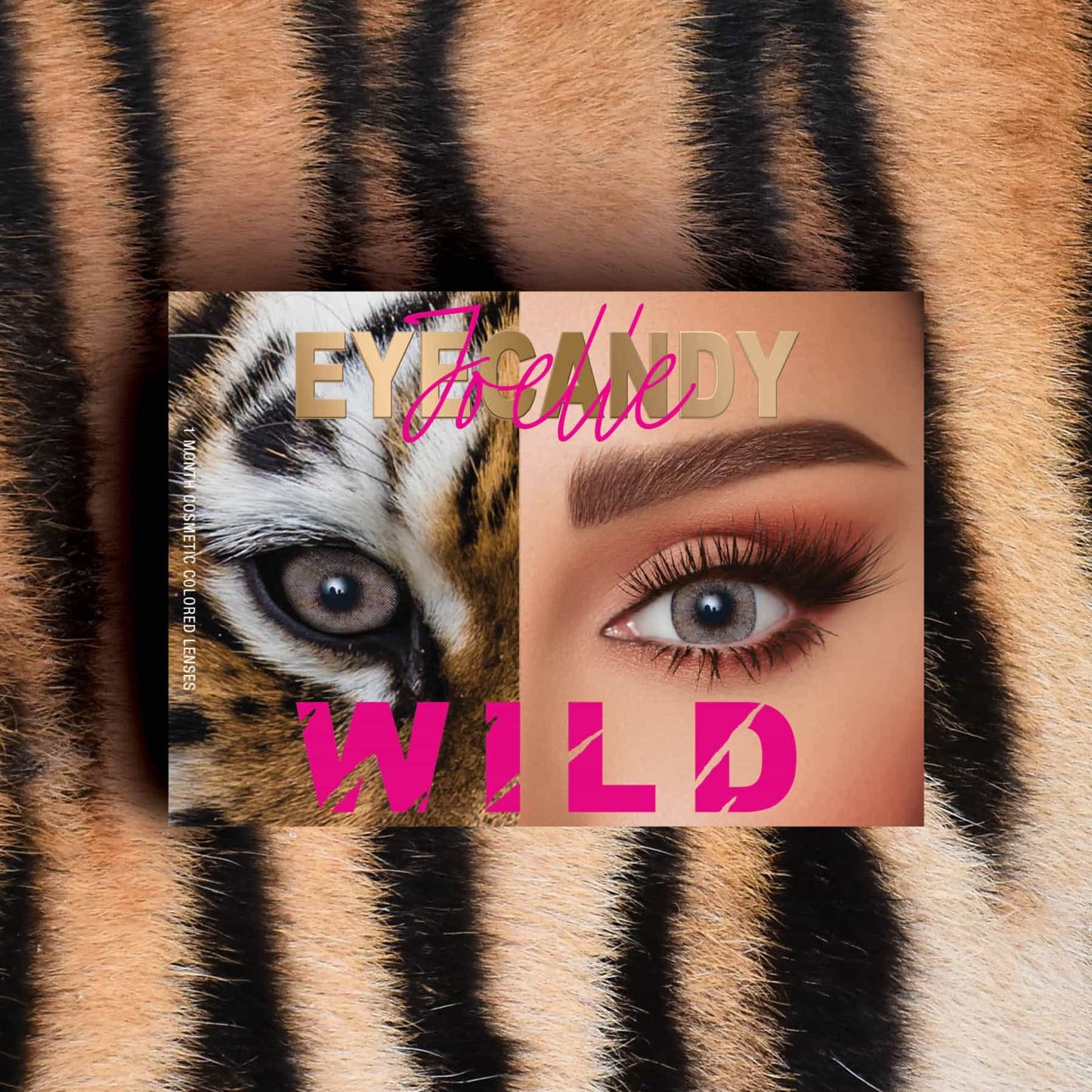 Monthly Colored Contact Lens B1 Tiger|93g