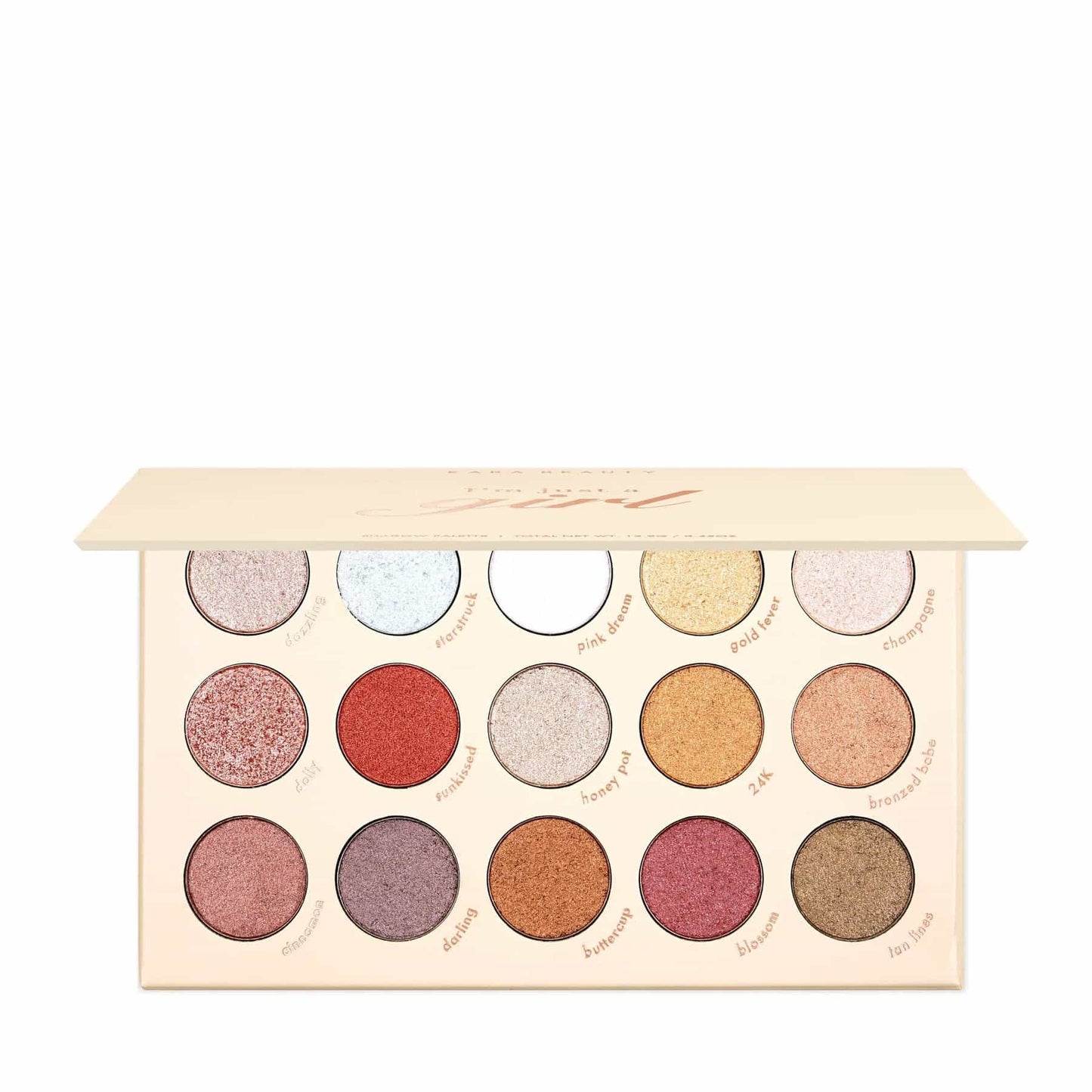 I'm Just a Girl Cream Eyeshadow Palette ES34 - 15 shades 12.9g