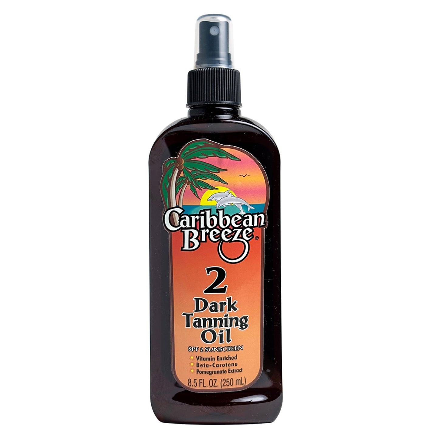 Caribbean Breeze Tanning Oil Spf2 250ml