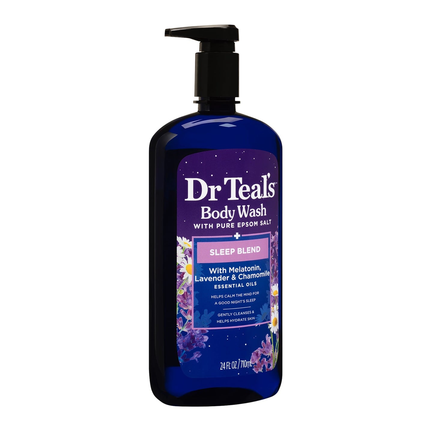 Dr Teal's Body Wash with Epsom Salt Sleep Blend with Melatonin 710Ml