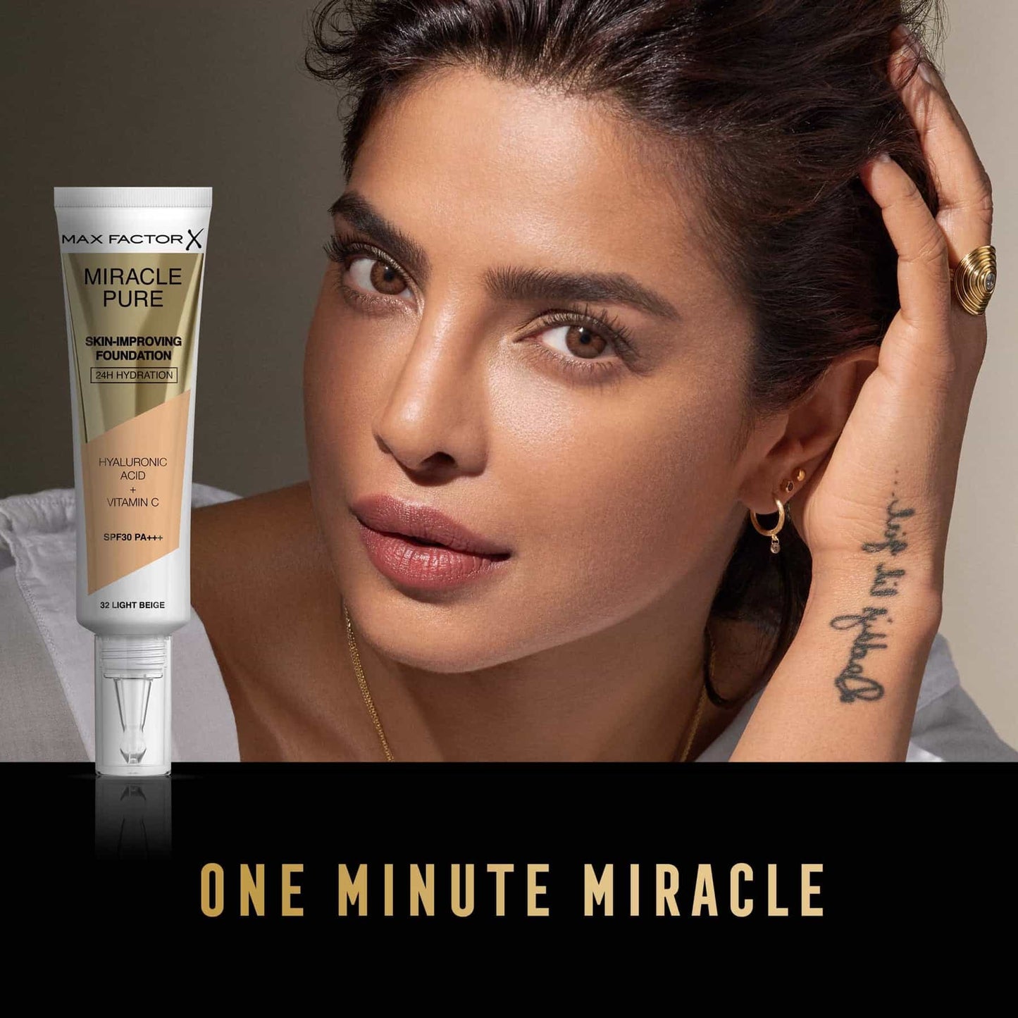 Miracle Pure Skin-Improving Foundation 30ml 55 Beige|30ml