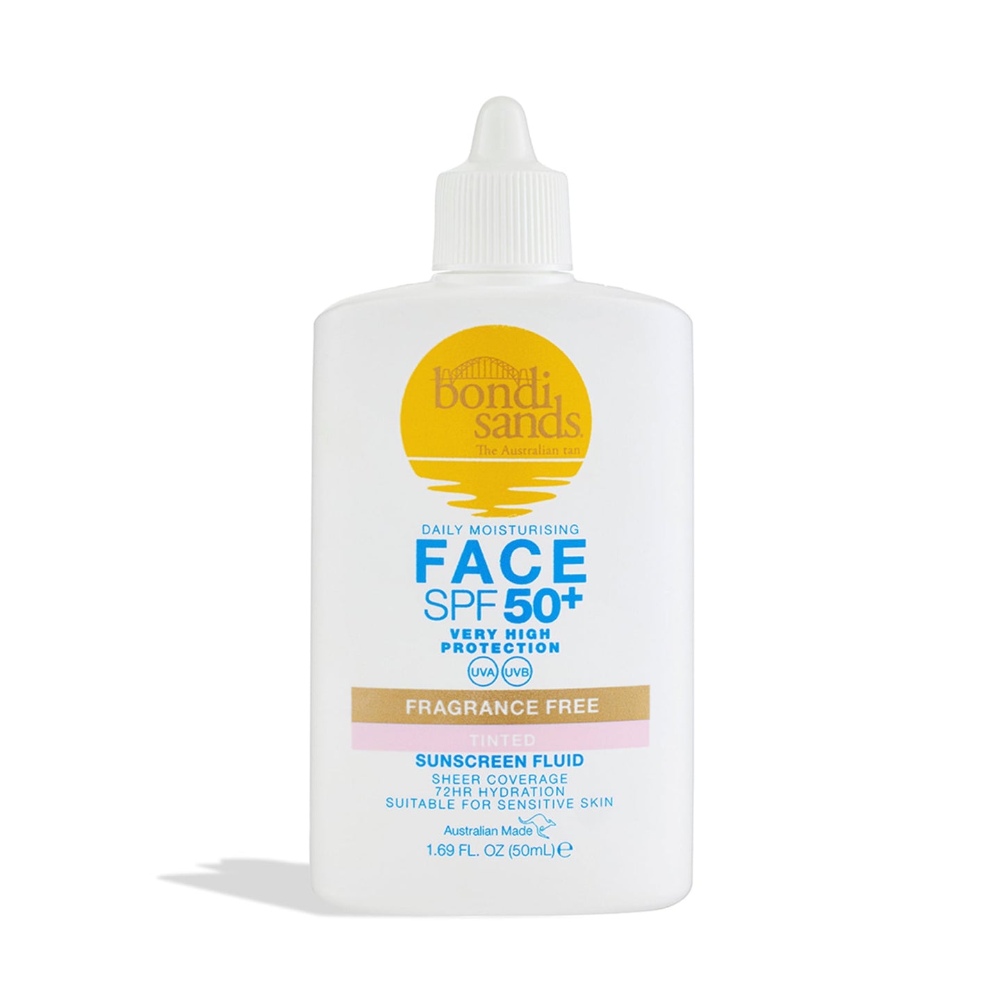 Fragrance Free Tinted Face Fluid SPF 50+ 50ml 50ml
