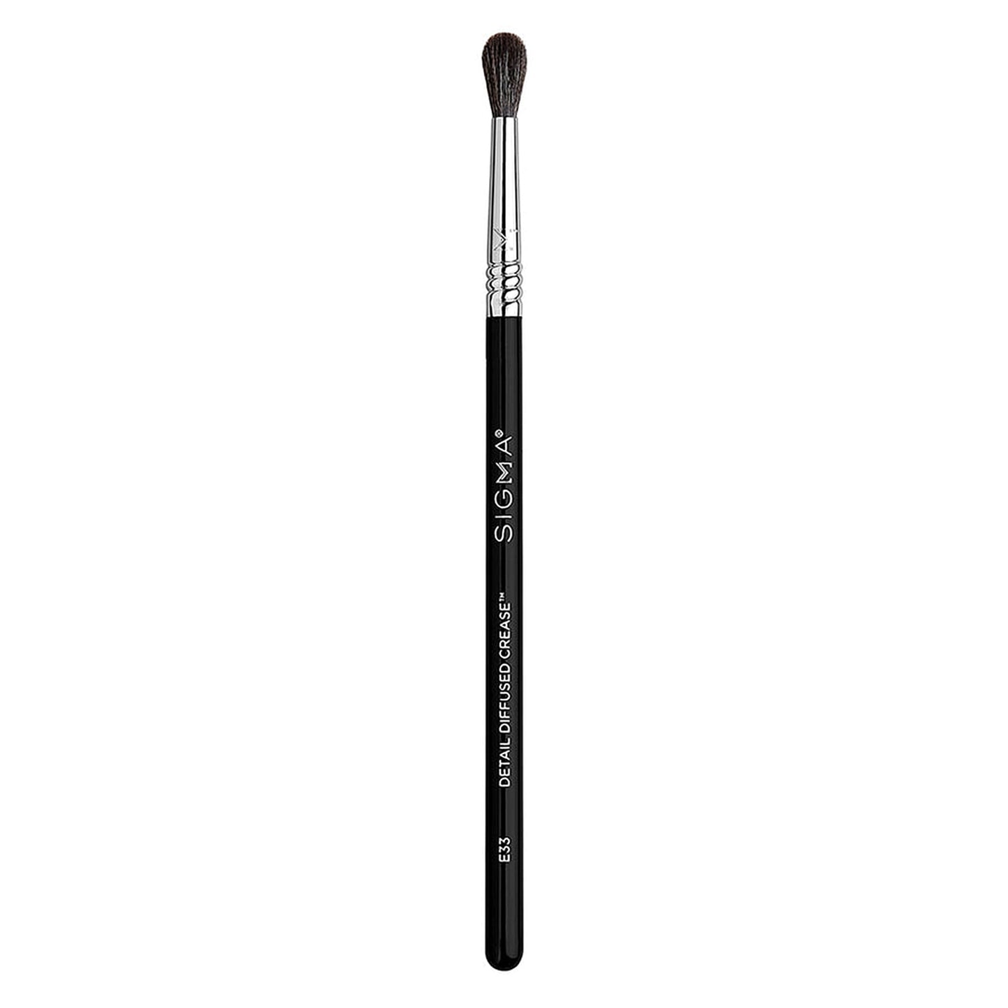 E33 Detail Diffused Crease Brush Black/Silver Black/Silver|1 Piece