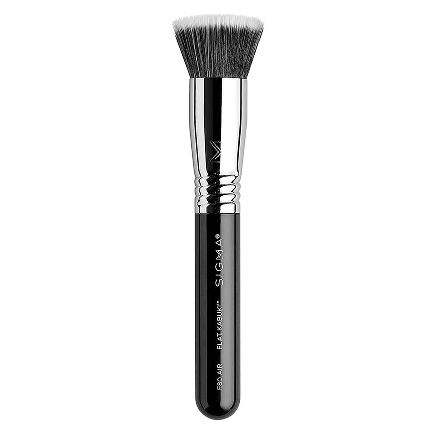 F80 Air Flat Kabuki Brush Black/Silver Black/Silver|1 Piece