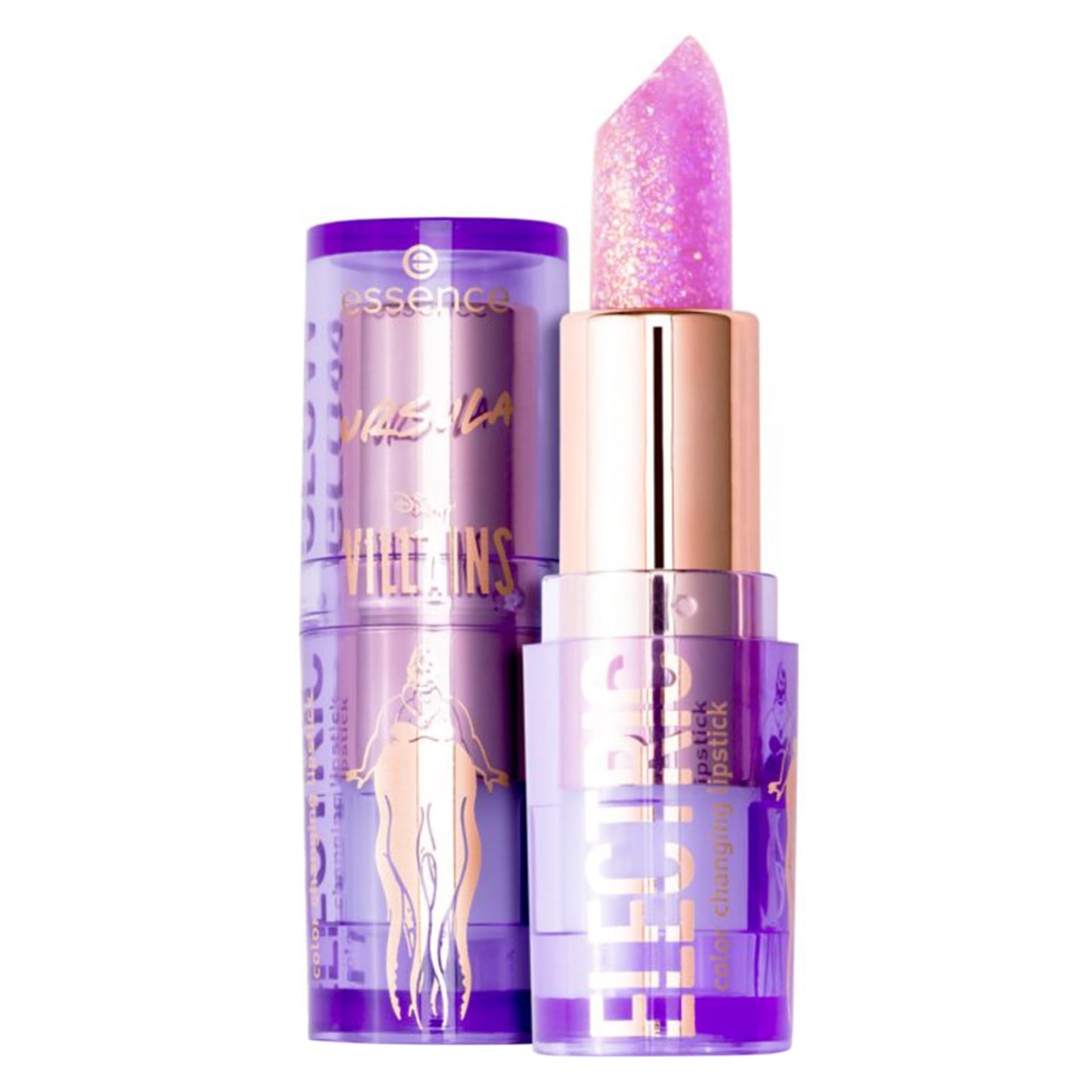 Disney Villains Ursula Electric Glow Lipstick 02 Confidence 3.2g Confidence|3.2g