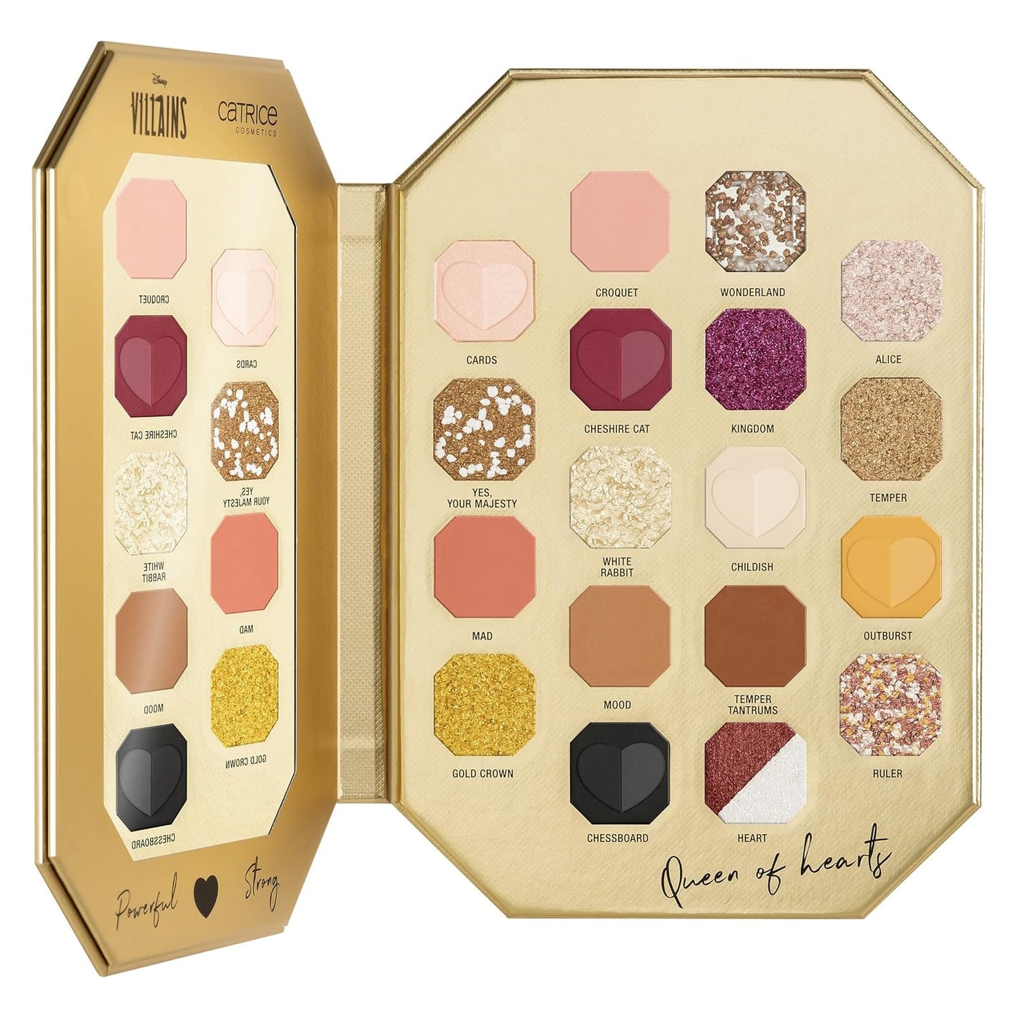 Disney Villains Queen of Hearts Eyeshadow Palette 030 All Ways Are My Ways 18g All Ways Are My Ways|18g