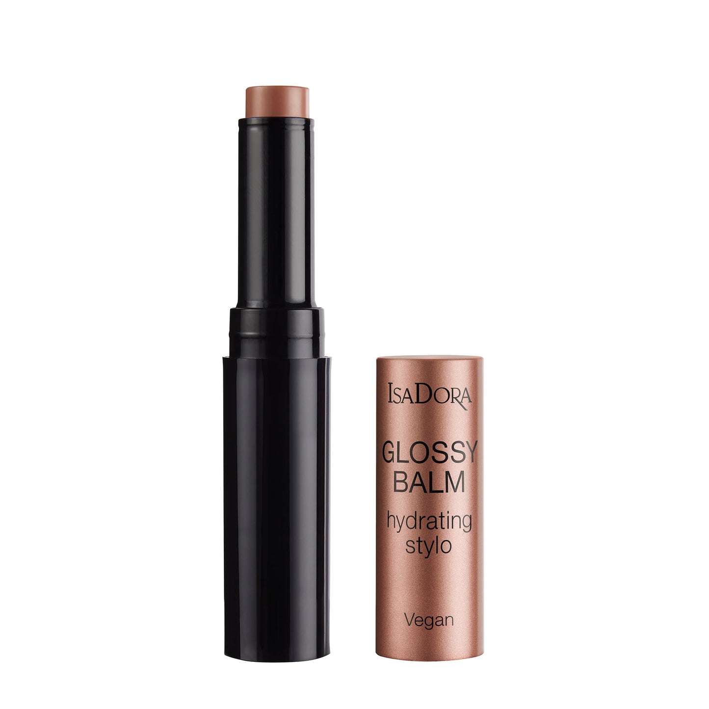 Isadora Glossy Balm Hydrating Stylo Lip Gloss 1.6g Bare Beige|1.6g