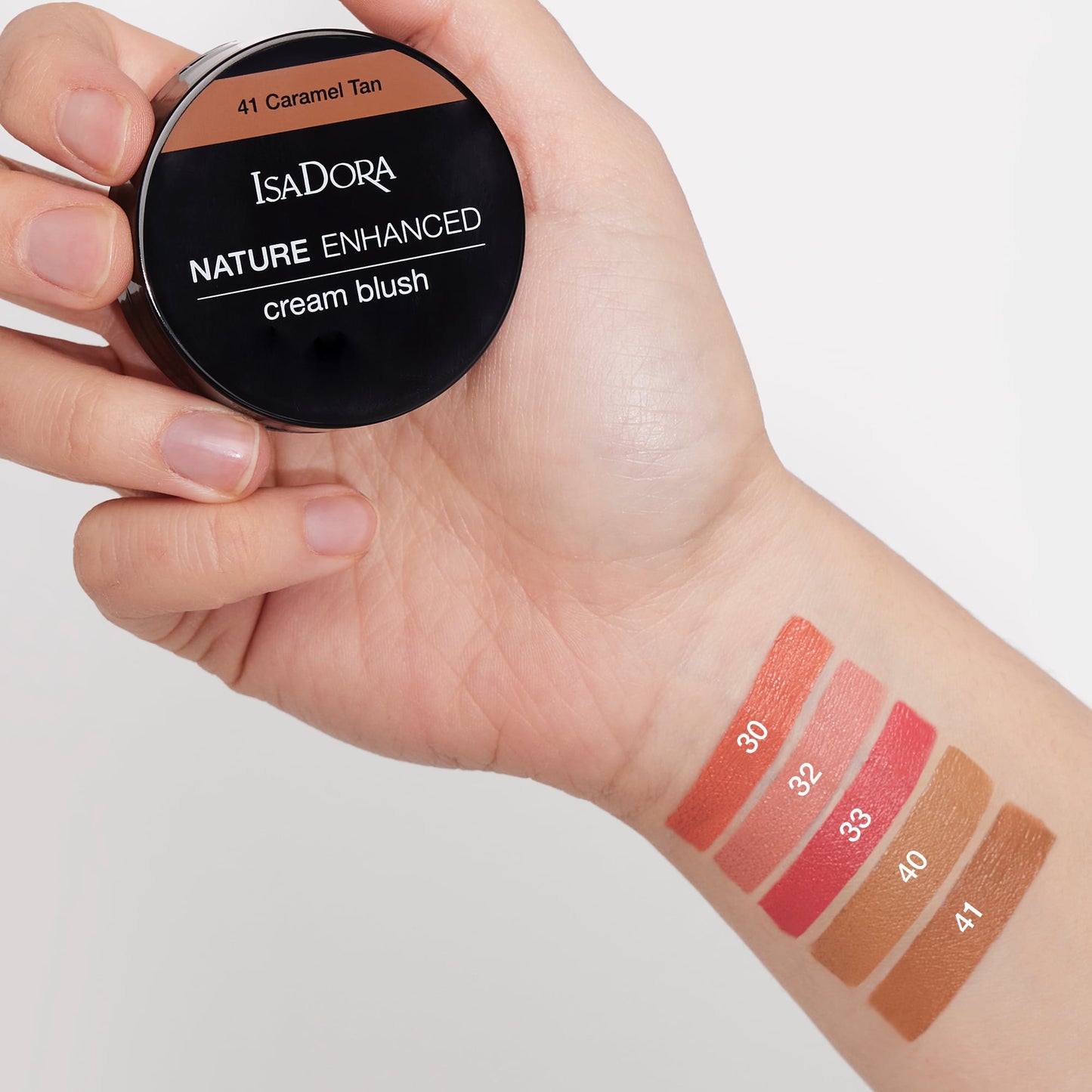 Isadora Nature Enhanced Cream Blush 3g Caramel Tan|3g
