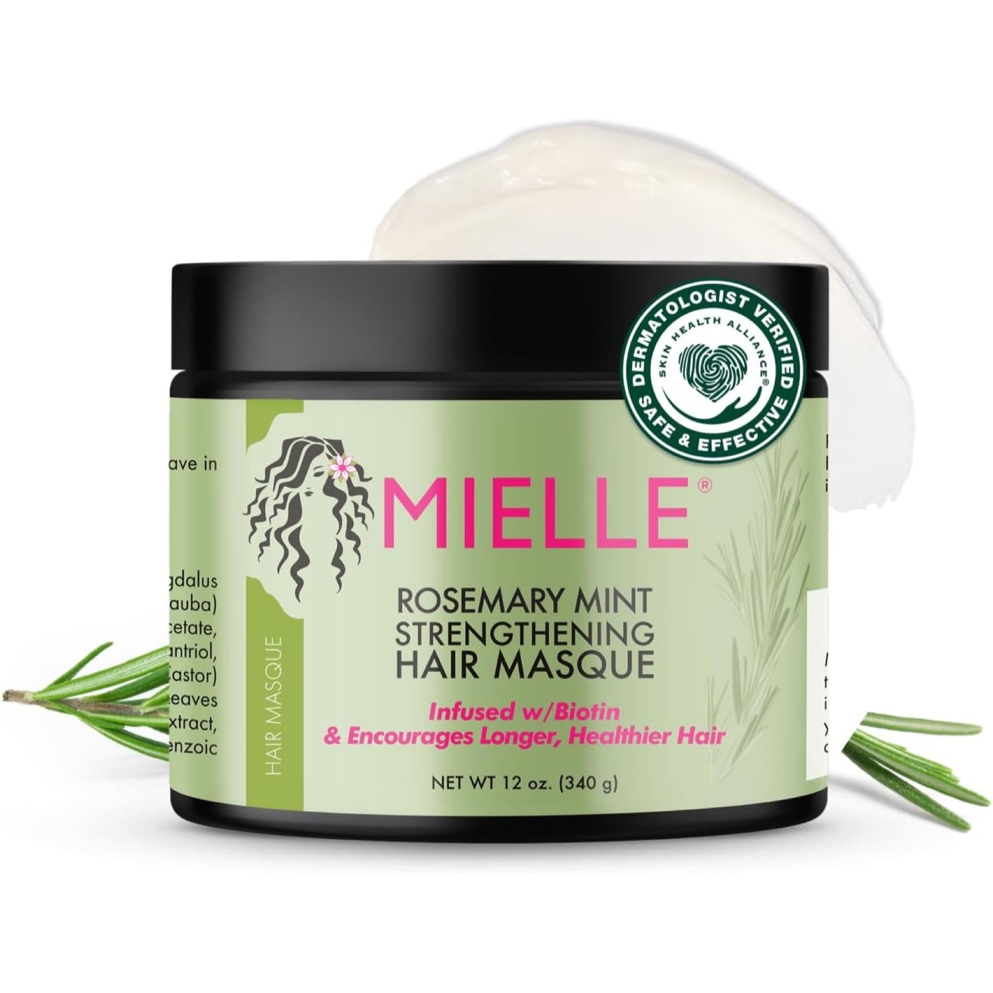 Mielle Organics Rosemary Mint Strengthening Hair Mask 340g