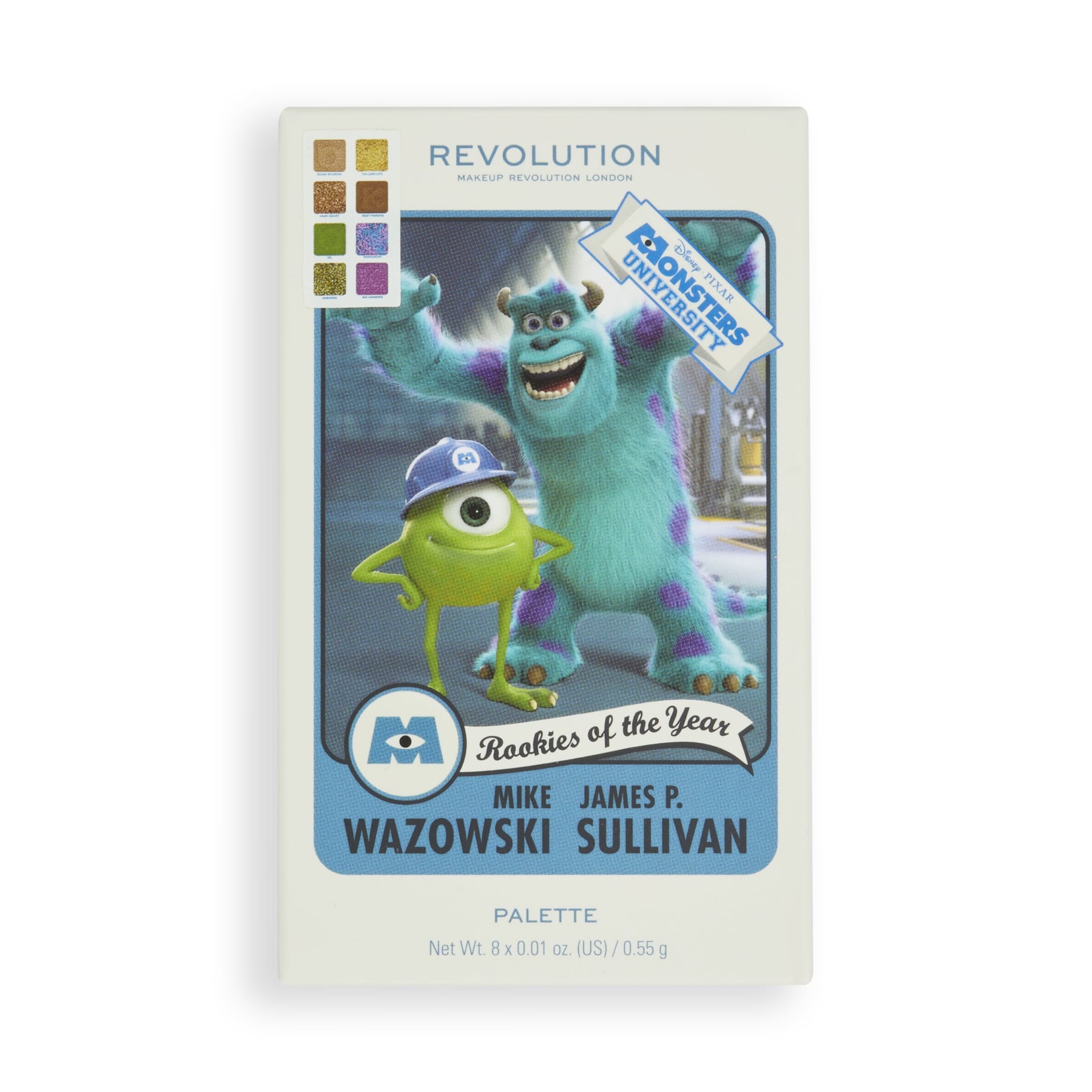 revolution monsters university Revolution x Monsters University Mike & Sulley Scare Card Palette