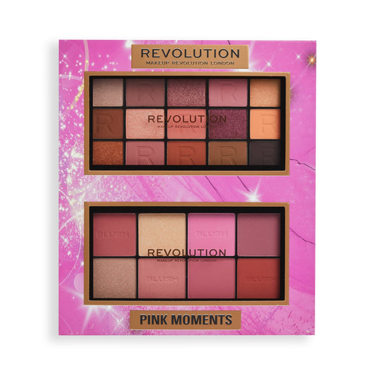 Revolution Pink Moments Face & Eye Gift Set
