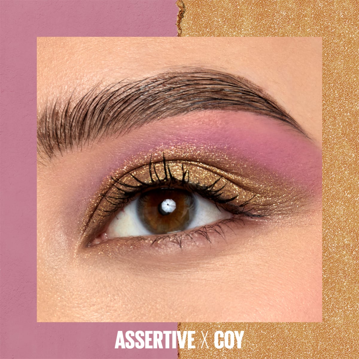 Maybelline Color Rivals Eyeshadow Palette Duo Assertive & Coy