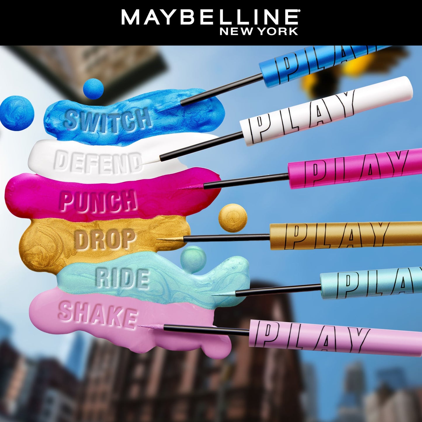 Maybelline Tattoo Liner Play Waterproof Liquid Eyeliner Defend