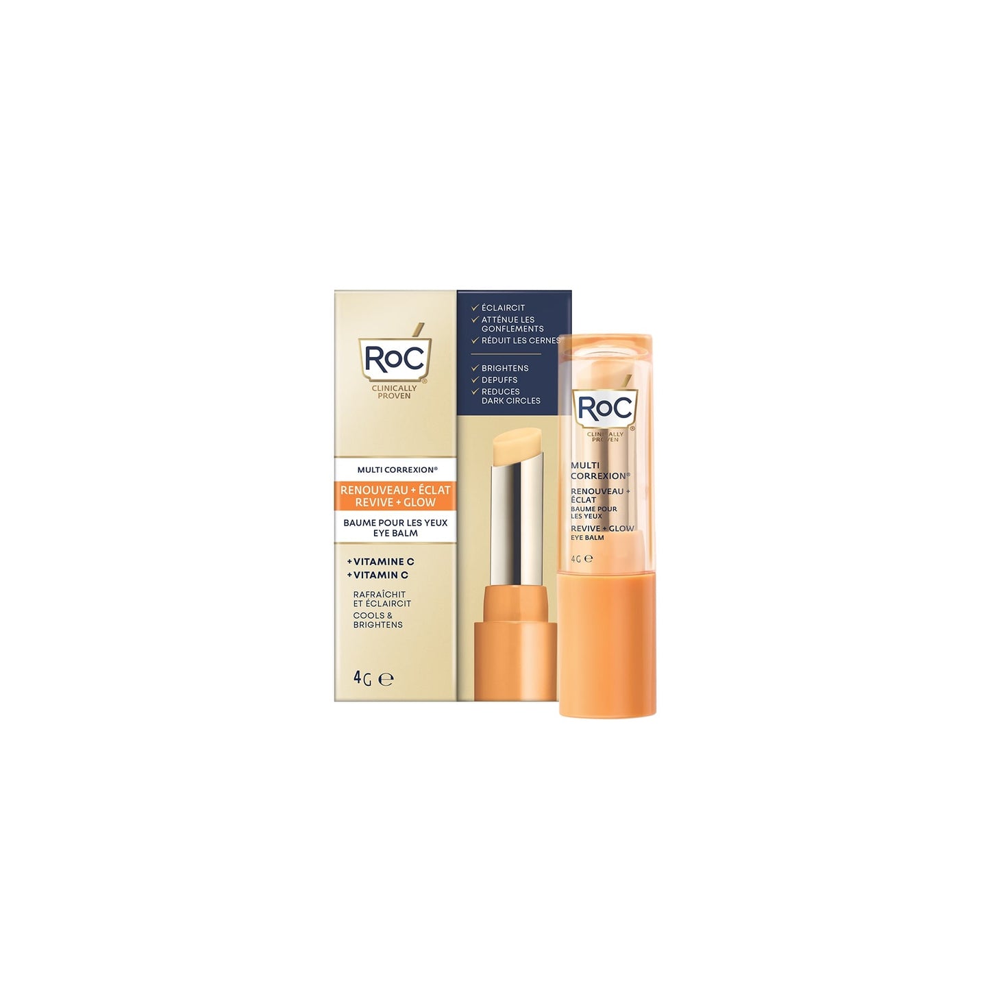 Roc Multi Correxion Revive + Glow Eye Stick