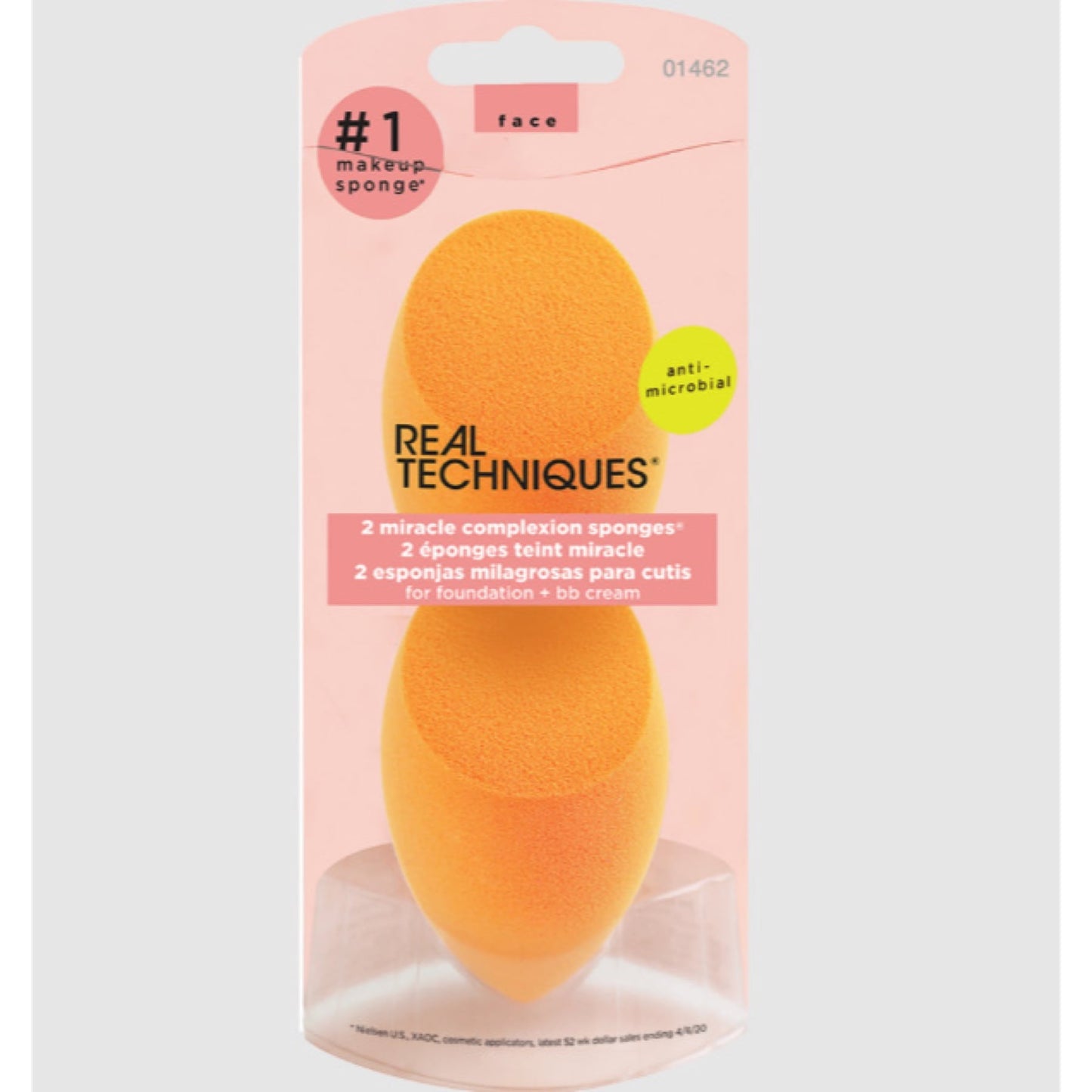 Real Techniques Miracle Complexion Sponge Duo, 2 Piece Set
