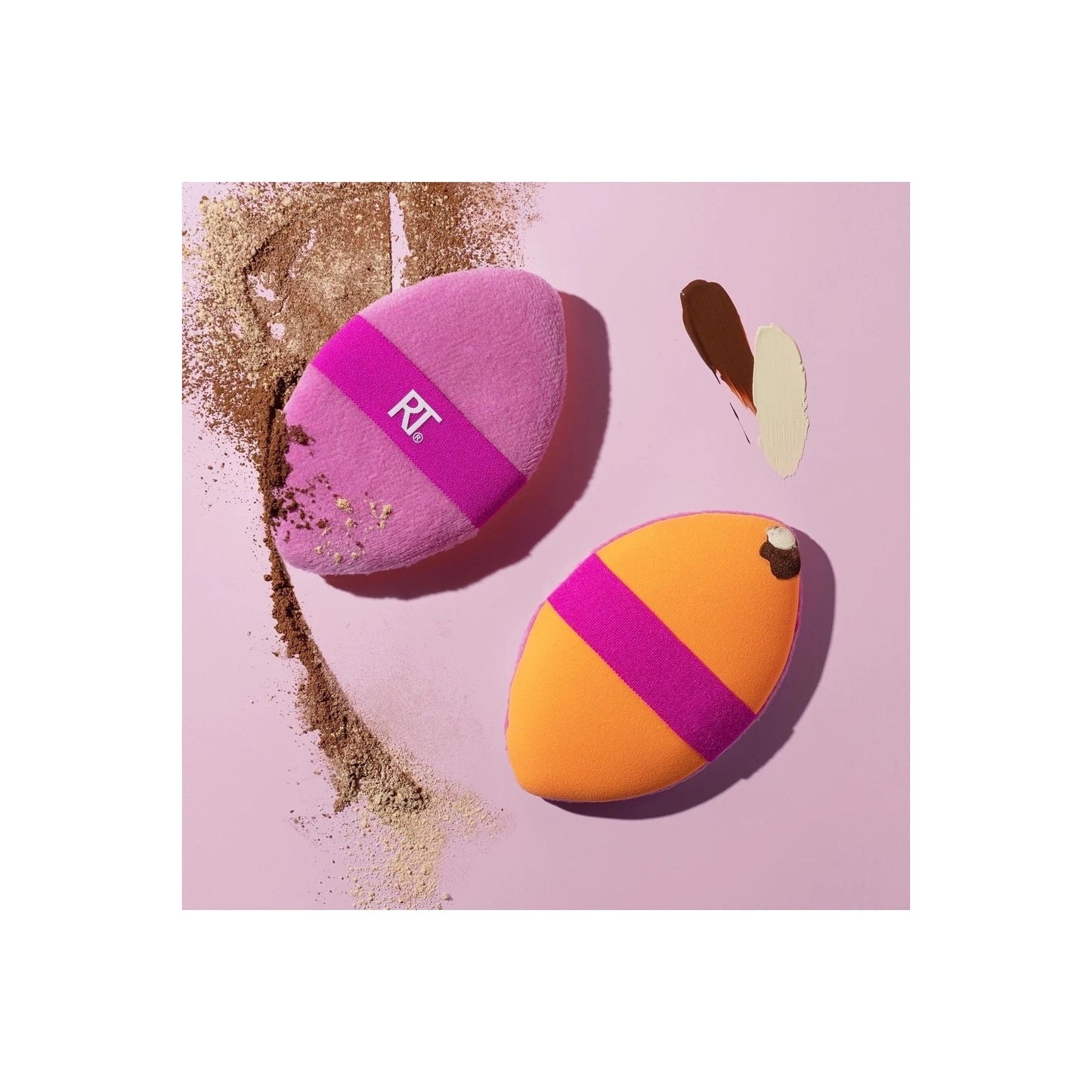 بودرة الوجه ميراكل 2 في 1 من ريل تكنيكس