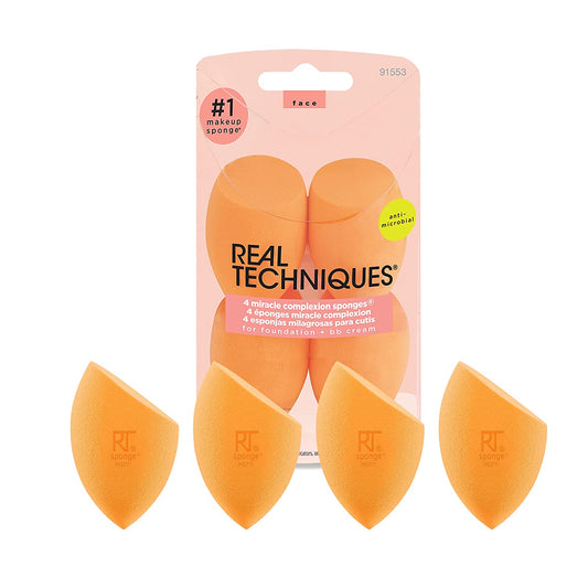 Real Techniques Miracle Complexion Sponges, 4 Piece Set