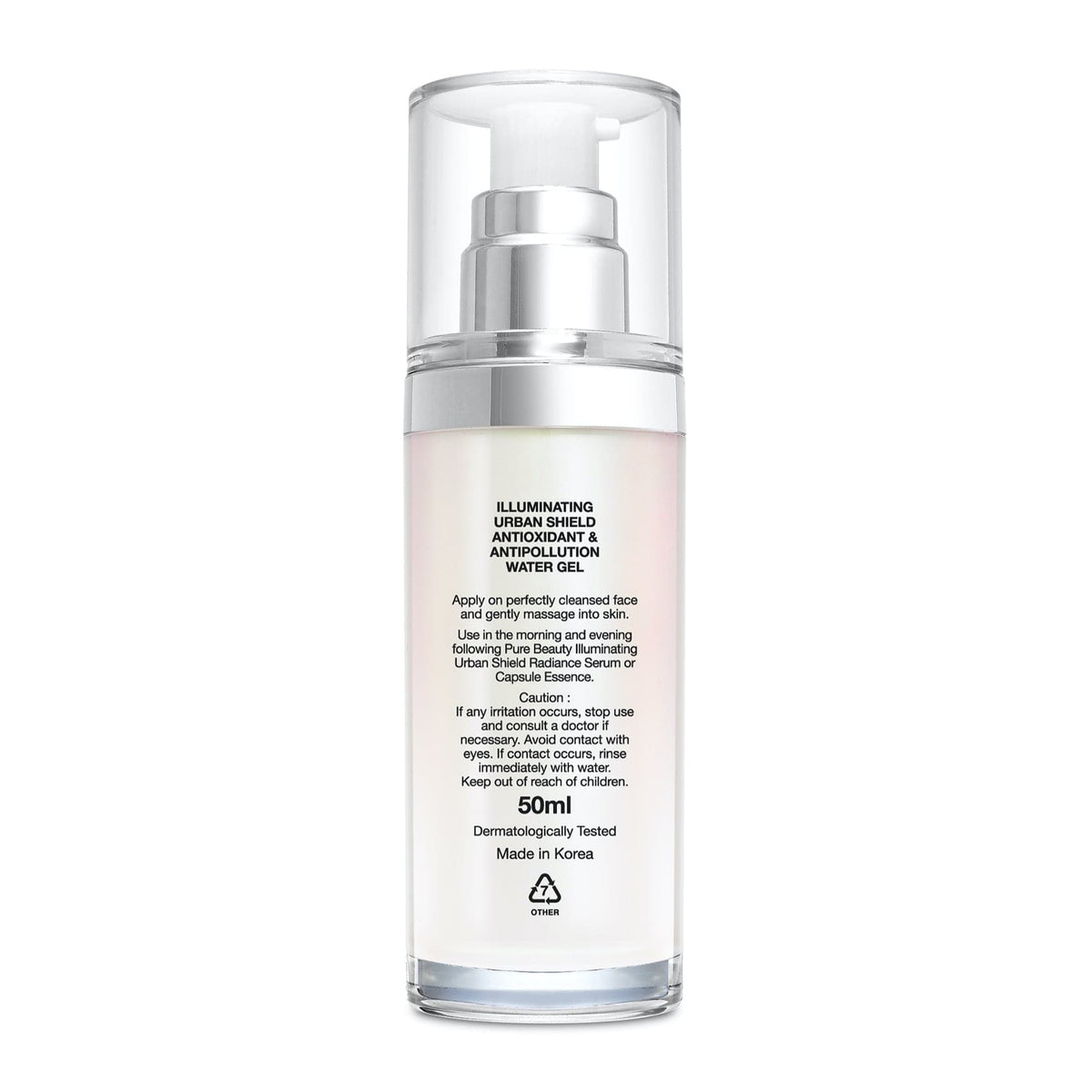 Illuminating Urban Shield Water Gel Face Cream 50ml