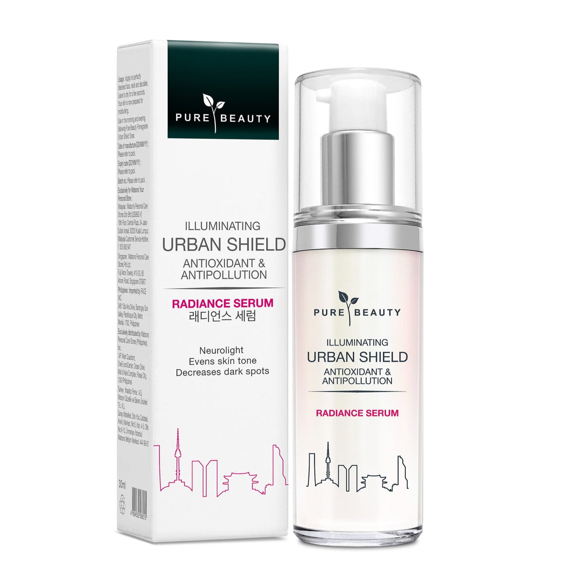 Illuminating Urban Shield Radiance Face Serum 30ml