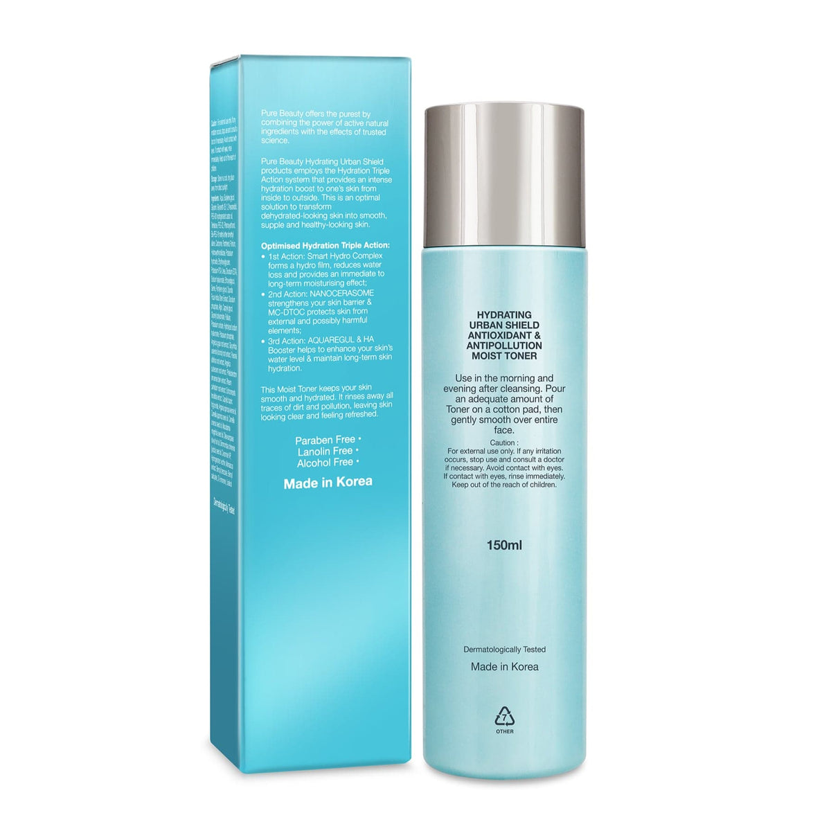 Hydrating Urban Shield Moist Hydrating Toner 150ml