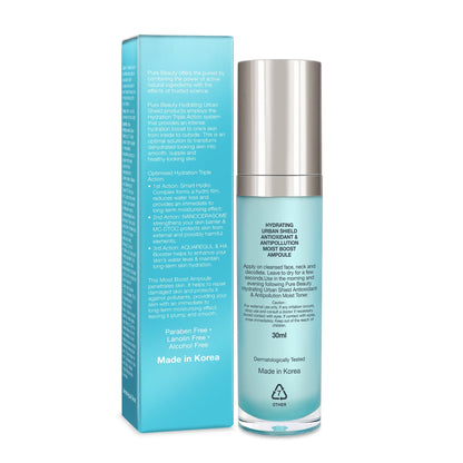 Hydrating Urban Shield Moist Boosting Ampoule Dry Skin Treatment 30ml