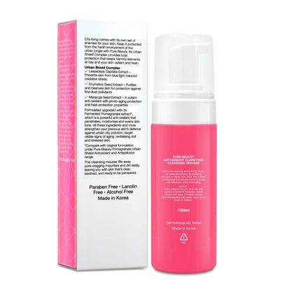Urban Shield Antioxidant Clarifying Foam Cleanser 150ml